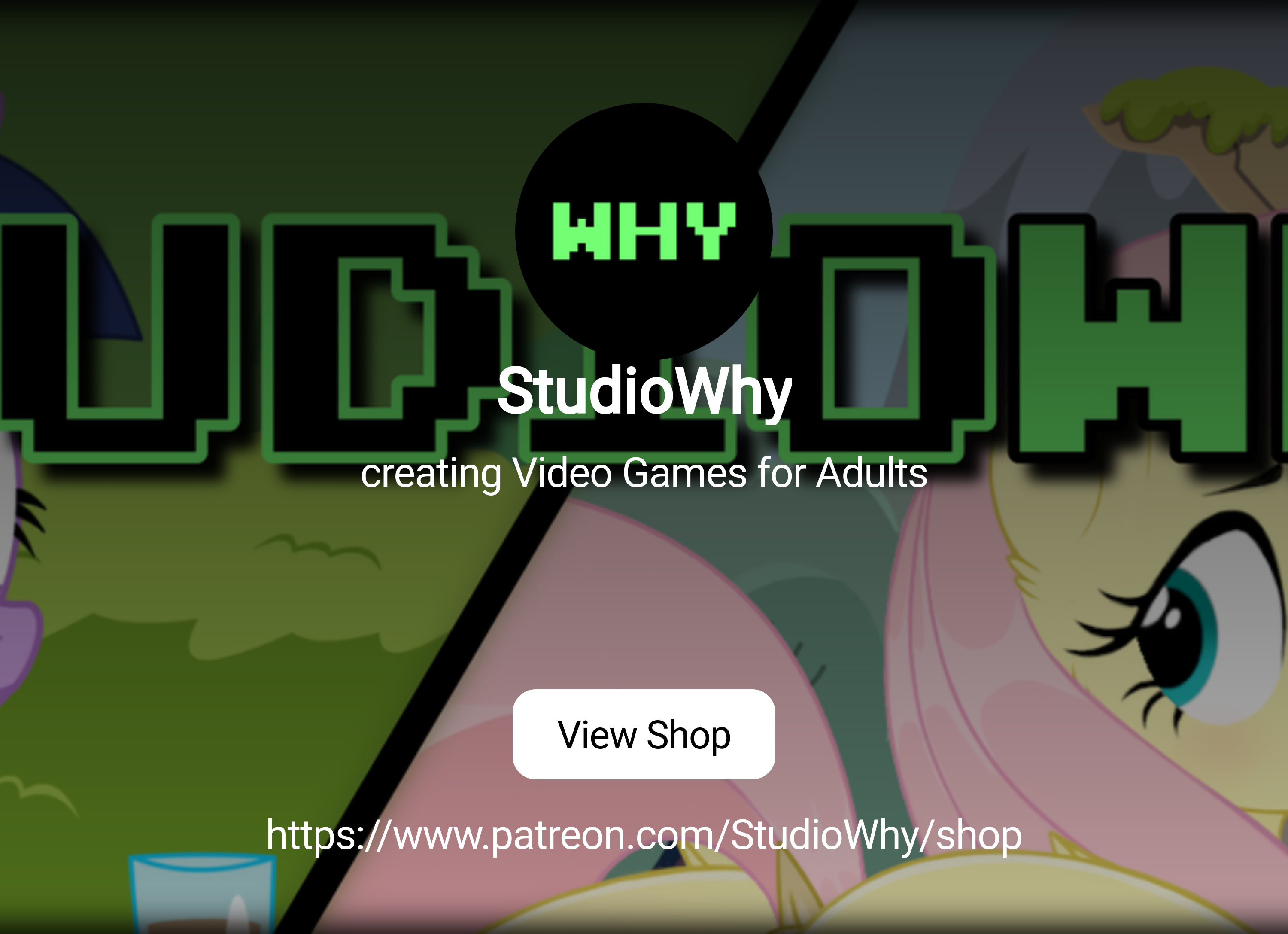 StudioWhy | creating Video Games for Adults | Patreon