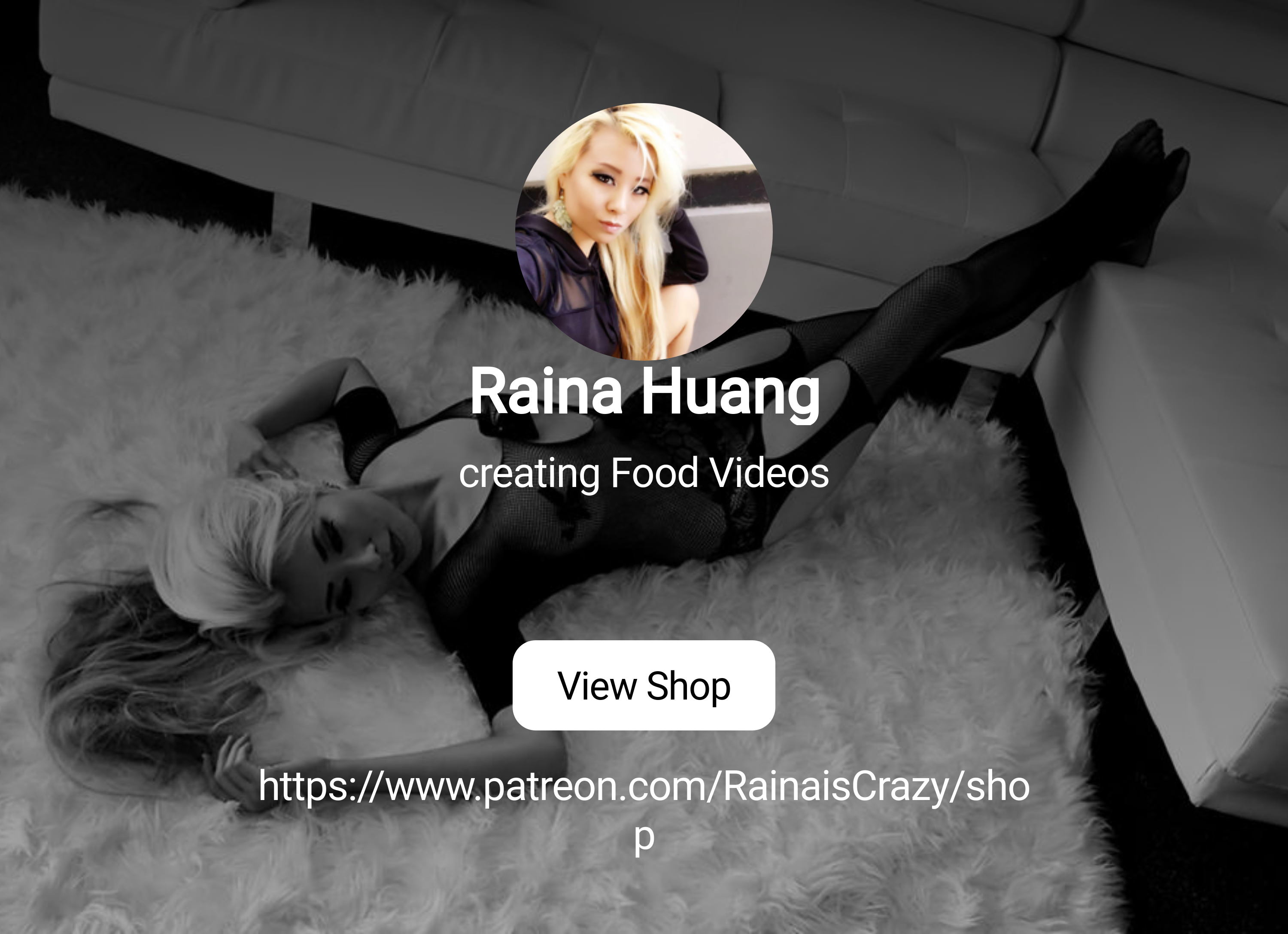 Raina Huang | creating Food Videos | Patreon