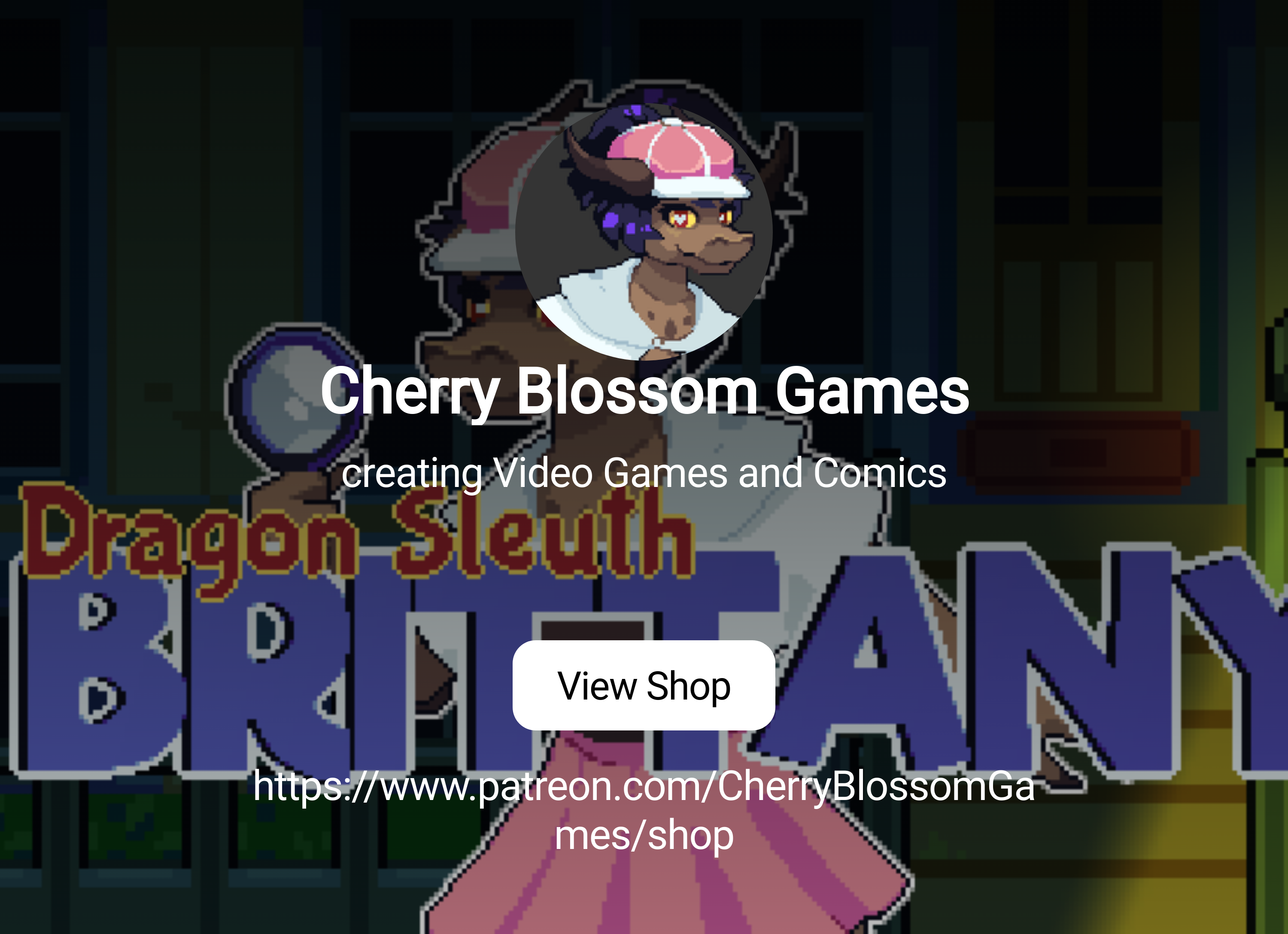 Cherry Blossom Games | creating Video Games and Comics | Patreon