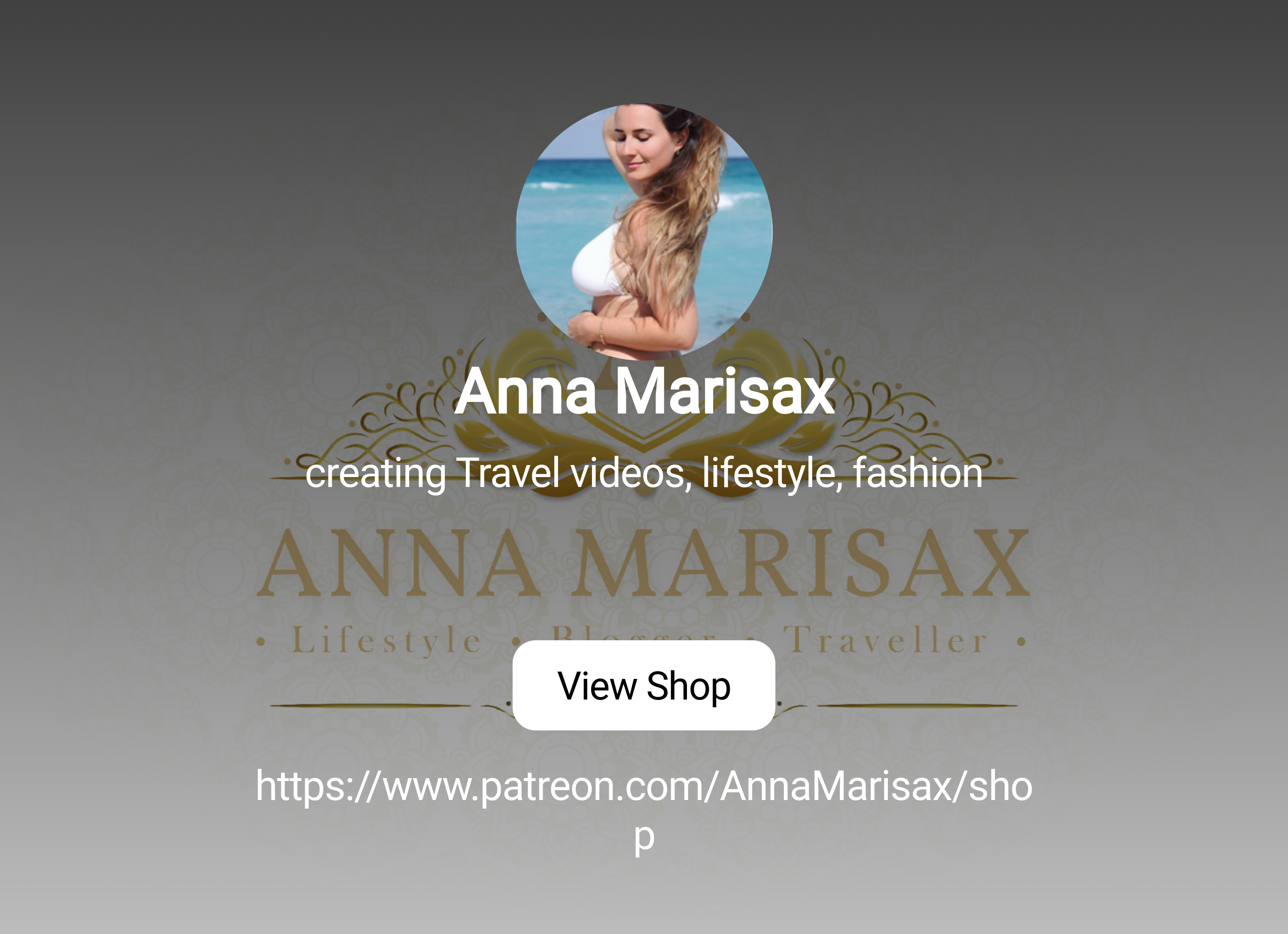 Anna Marisax | creating Travel videos, lifestyle, fashion | Patreon