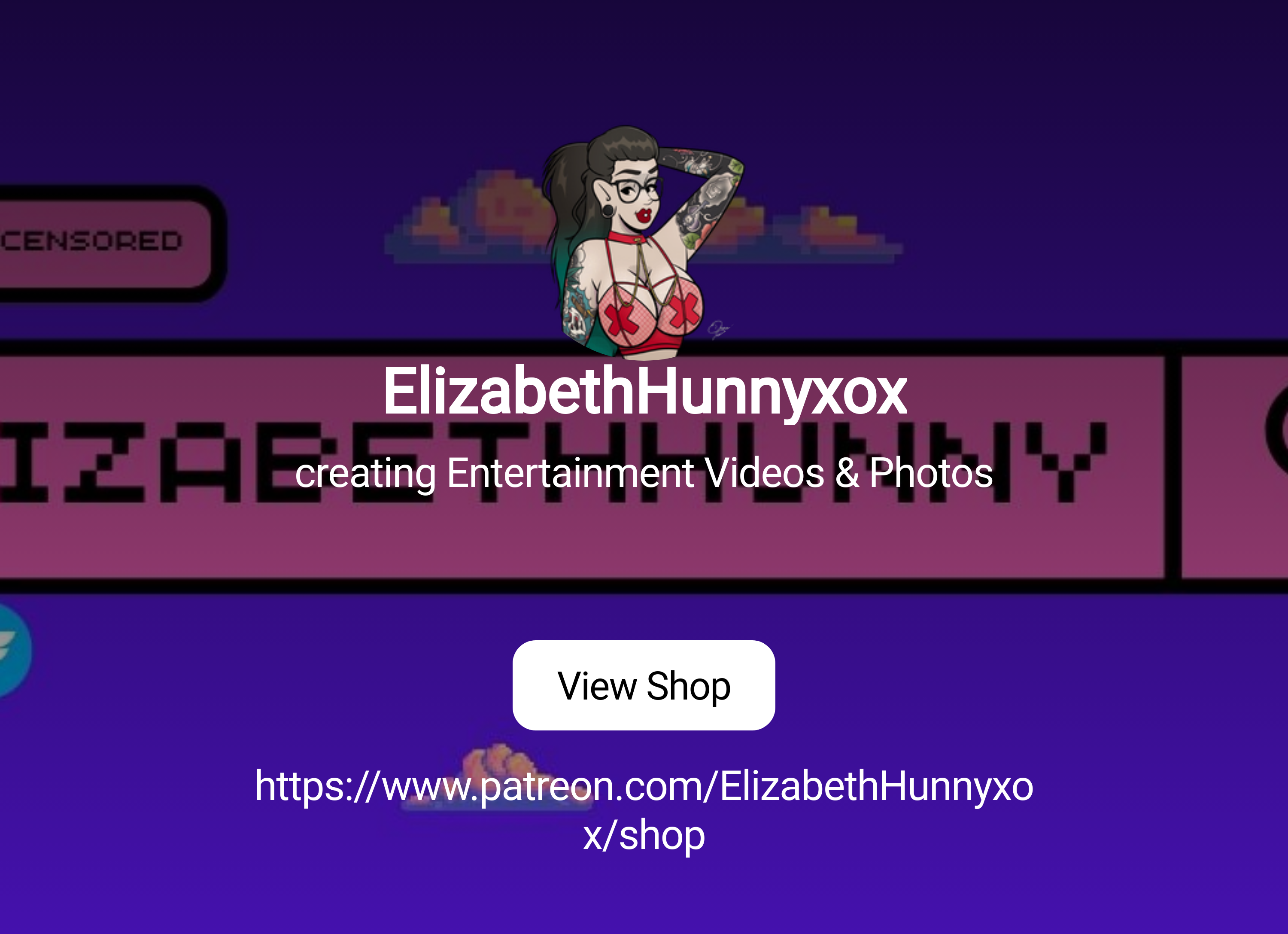 ElizabethHunnyxox | creating Entertainment Videos & Photos | Patreon