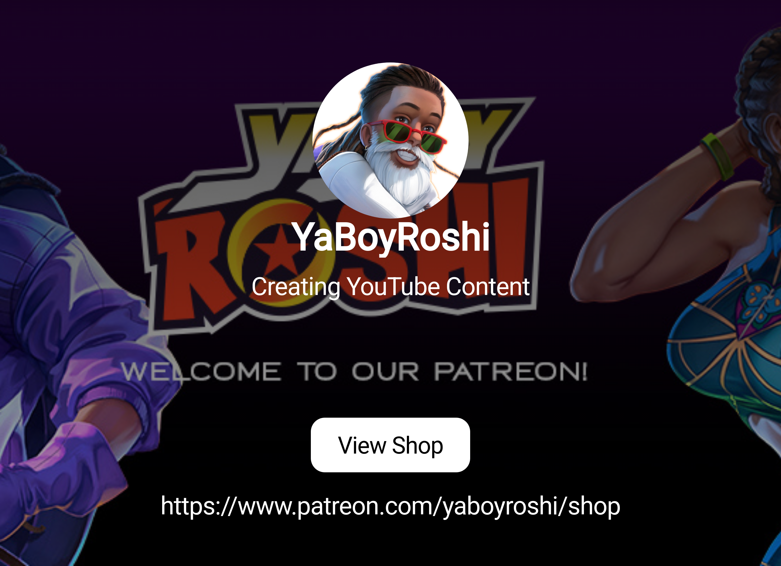YaBoyRoshi | Creating YouTube Content | Patreon