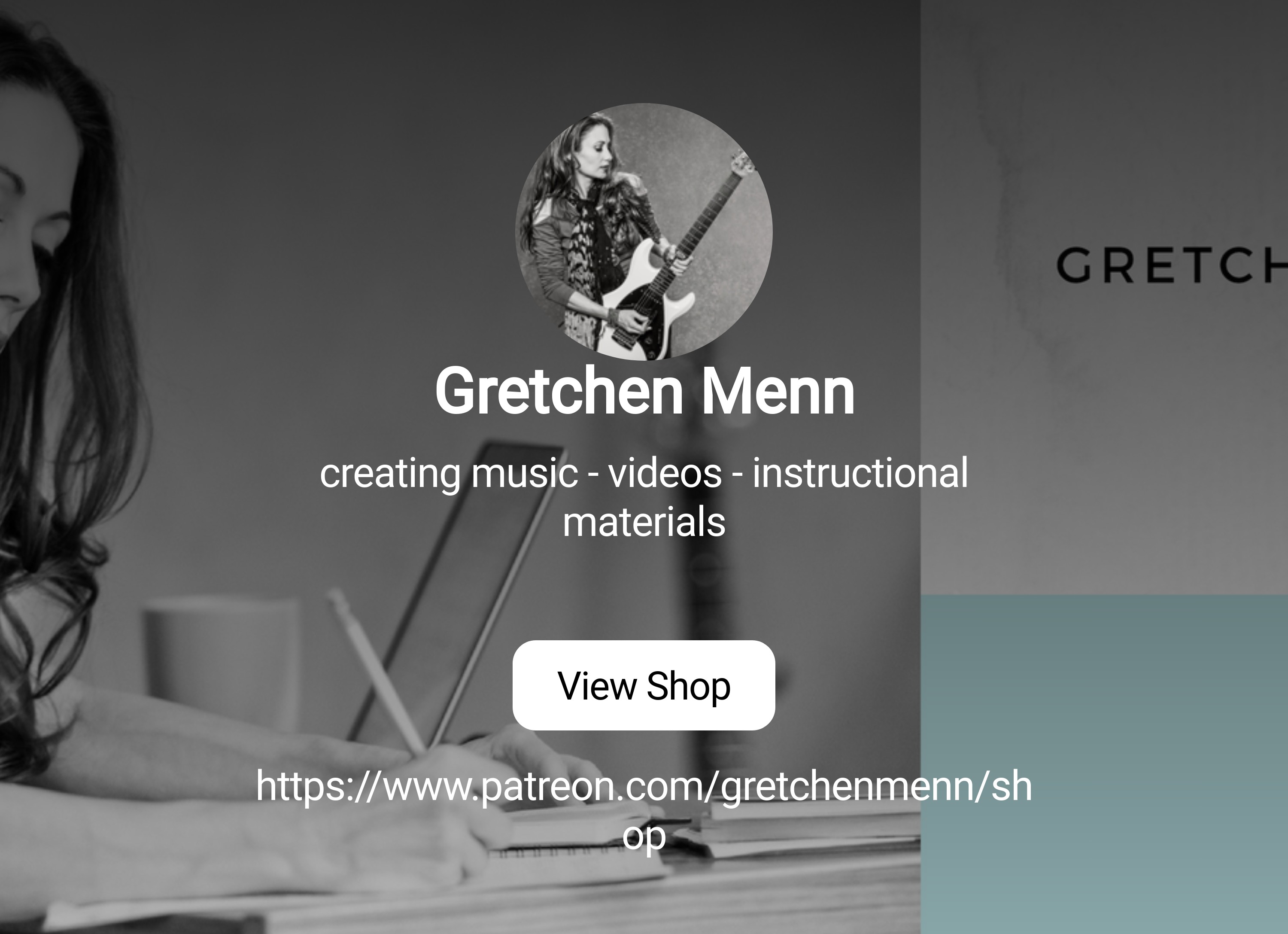 Gretchen Menn | creating music - videos - instructional materials | Patreon