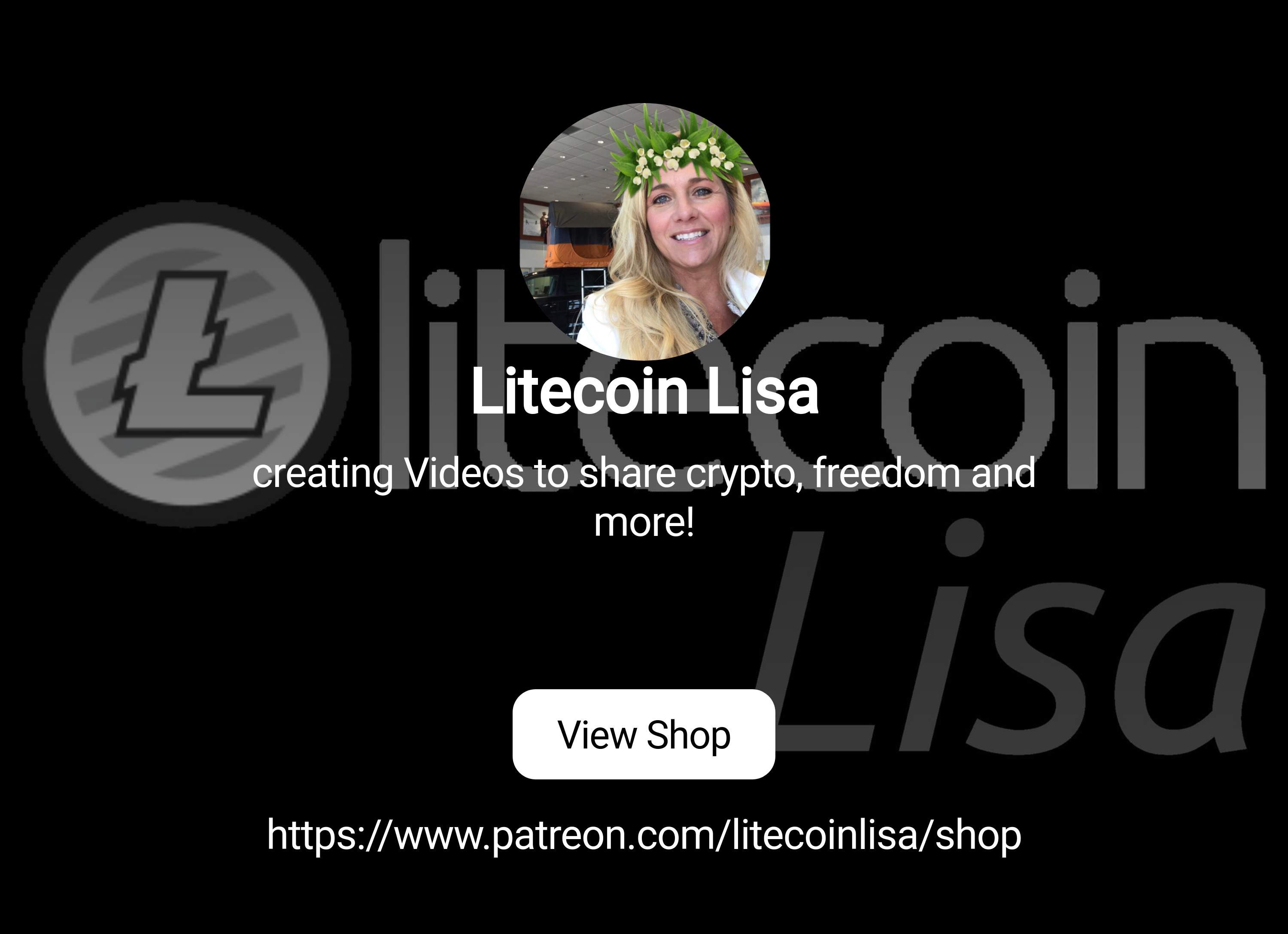 Litecoin Lisa | Patreon