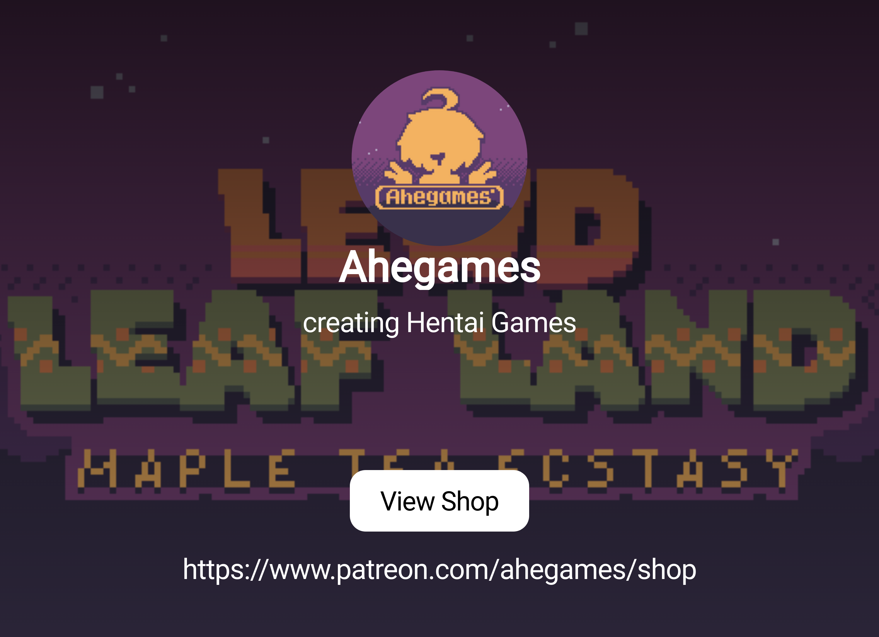 Ahegames | creating Hentai Games | Patreon