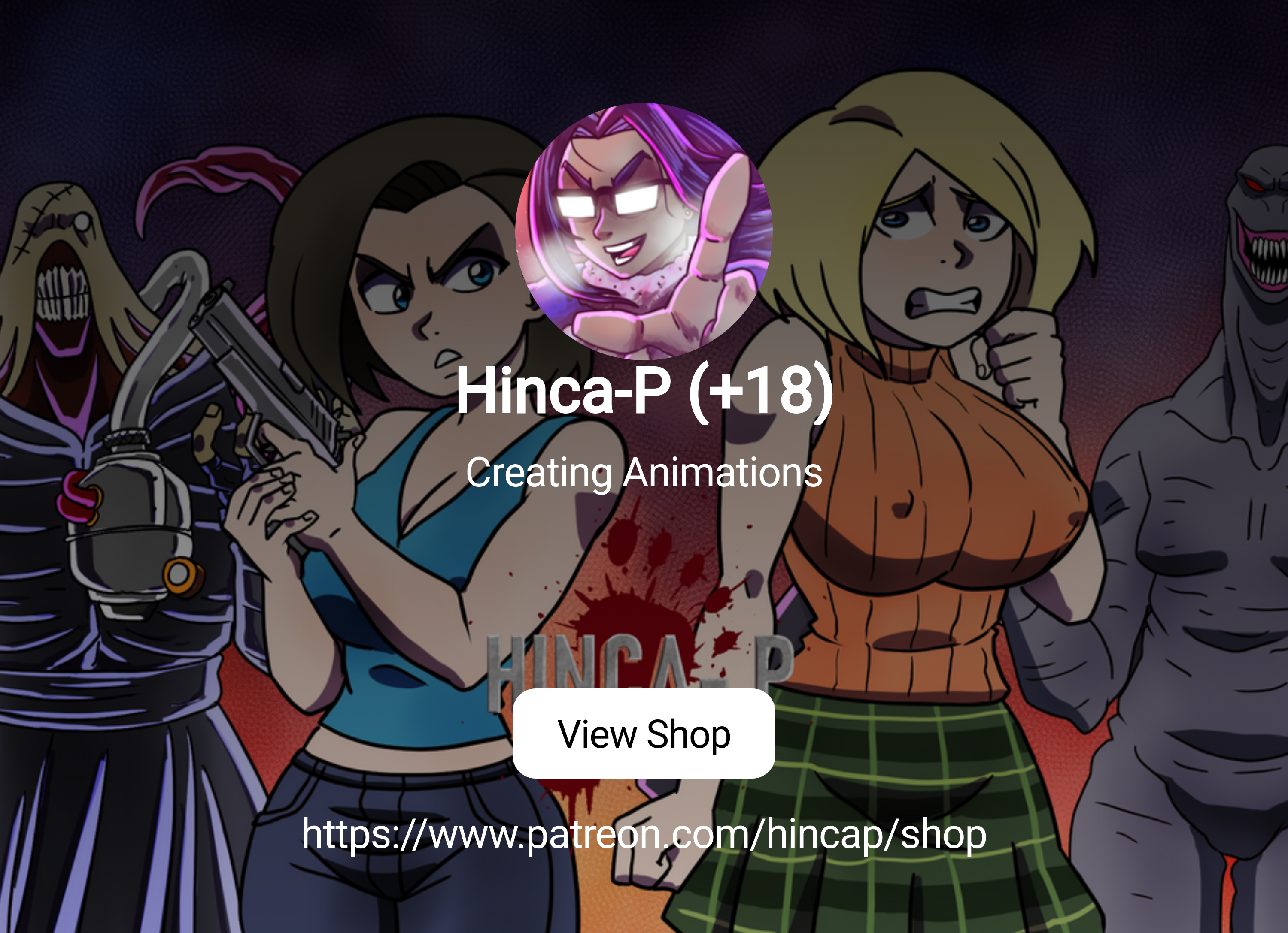 Hinca-P (+18) | Creating Animations | Patreon