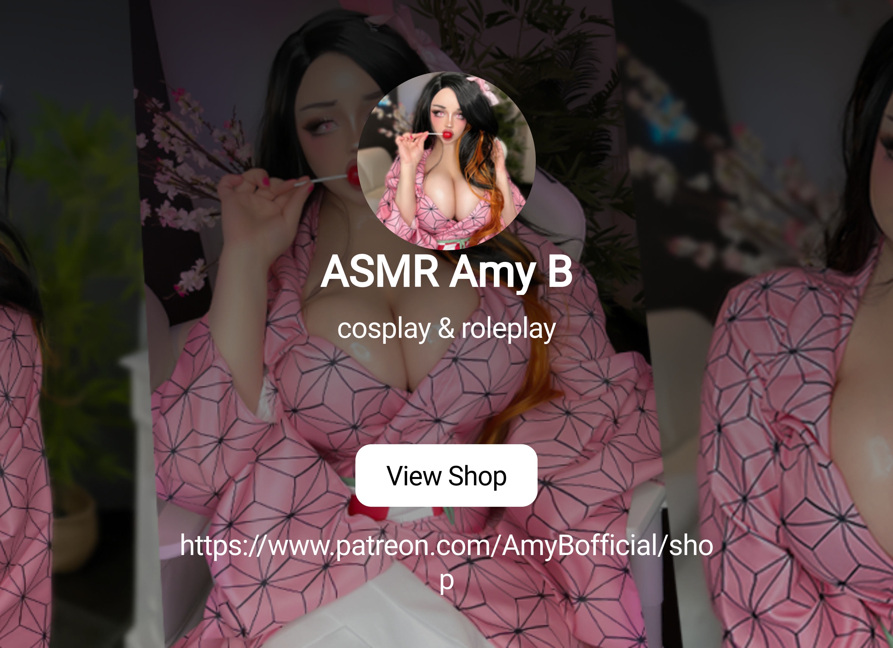 ASMR Amy B | lewd cosplay & roleplay | Patreon