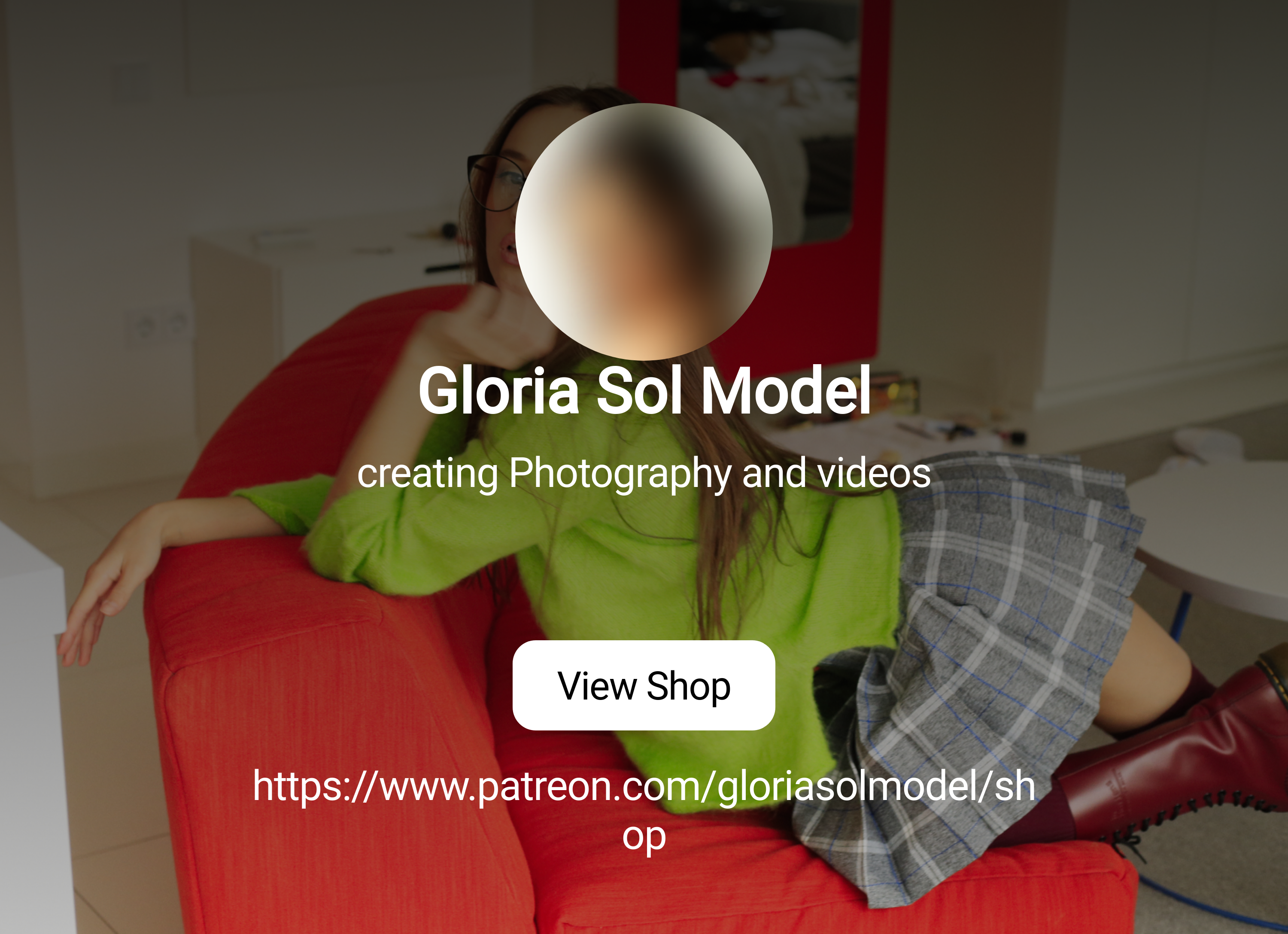 Gloria Sol Model | creating Photography and videos | Patreon