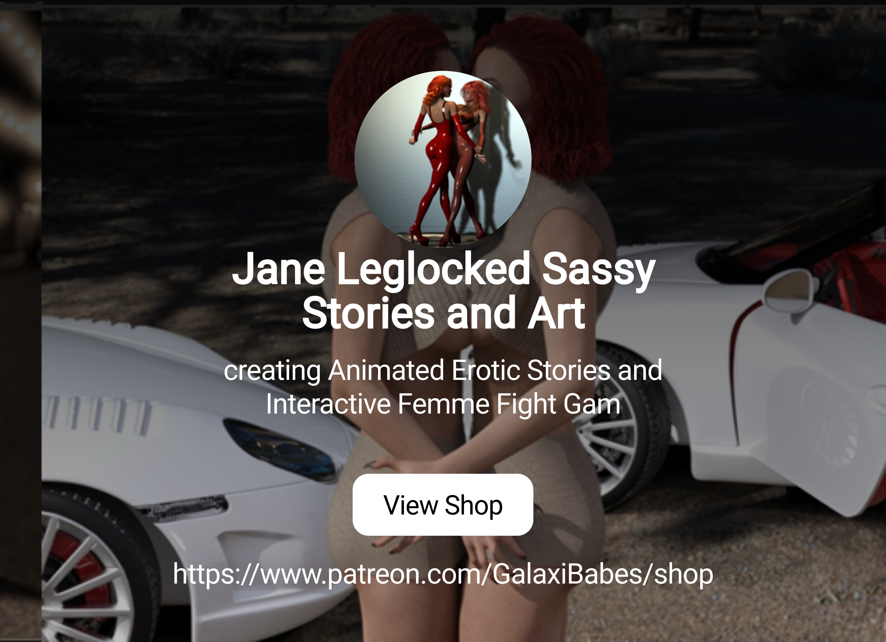 Jane Leglocked Sassy Stories and Art | creating Animated Erotic Stories and  Interactive Femme Fight Gam | Patreon