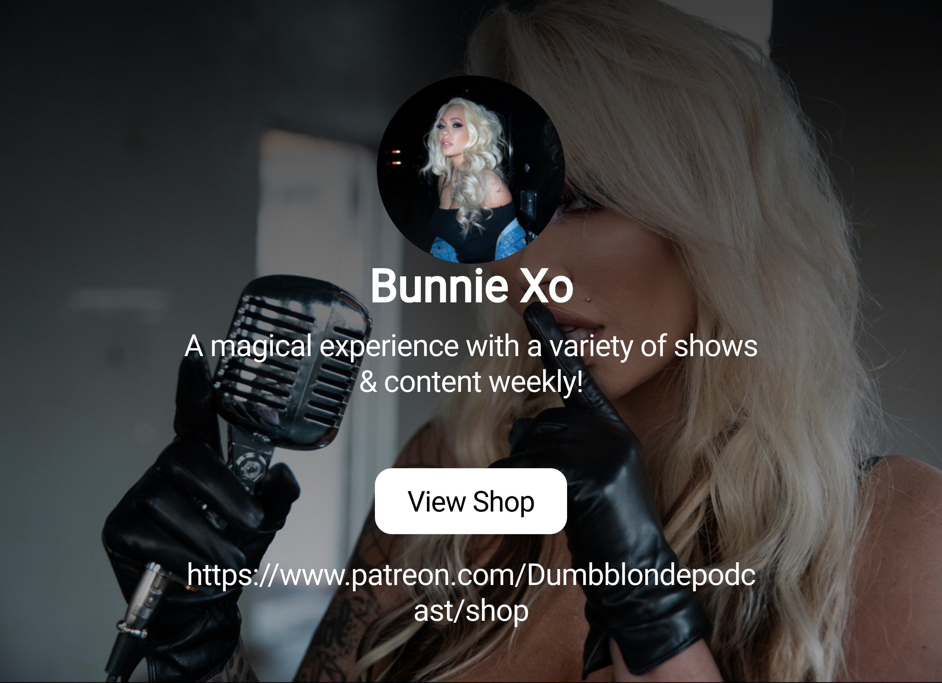 Bunnie Xo | A magical experience with a variety of shows & content weekly!  | Patreon