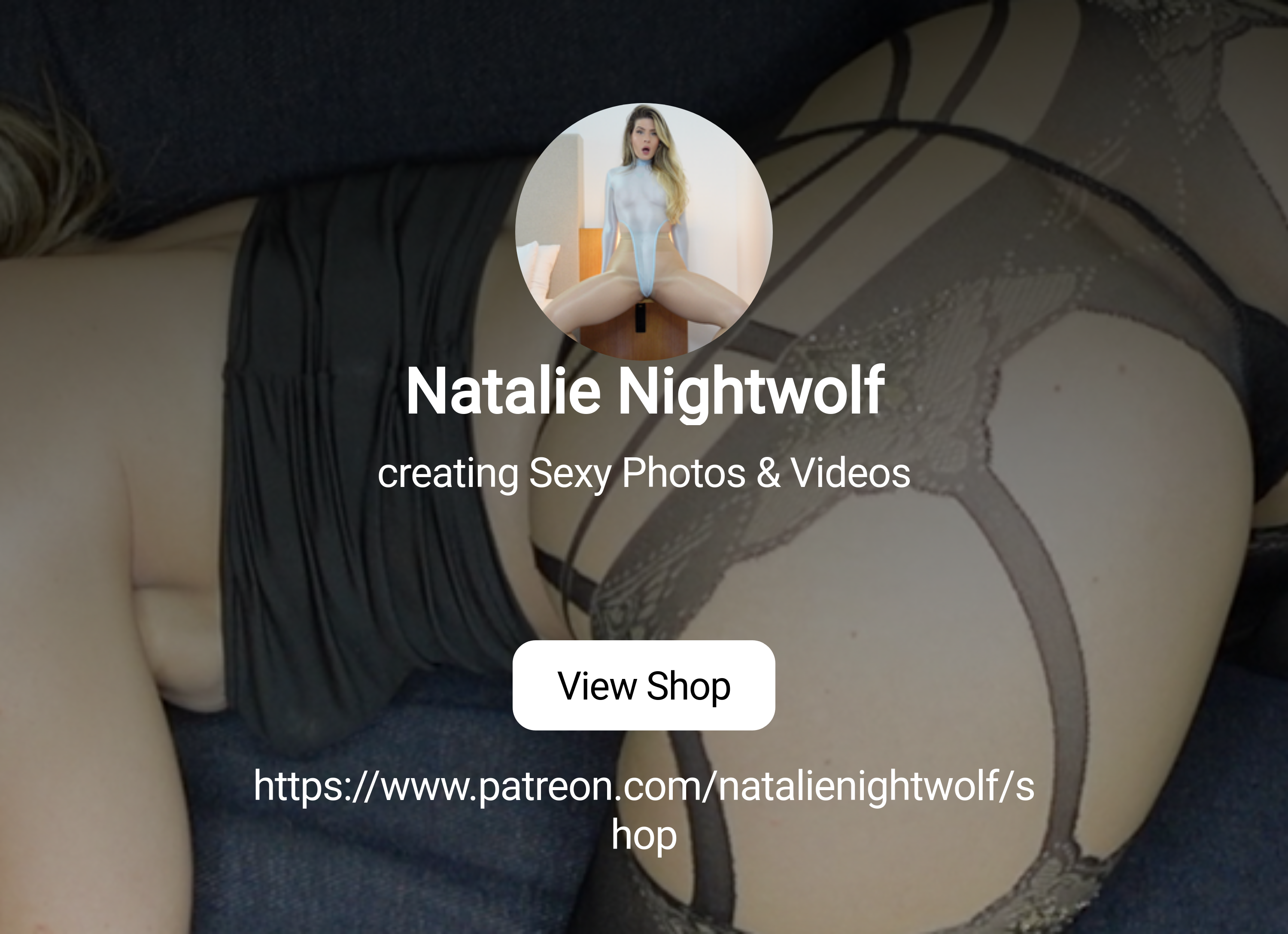 Natalie Nightwolf | creating Sexy Photos & Videos | Patreon