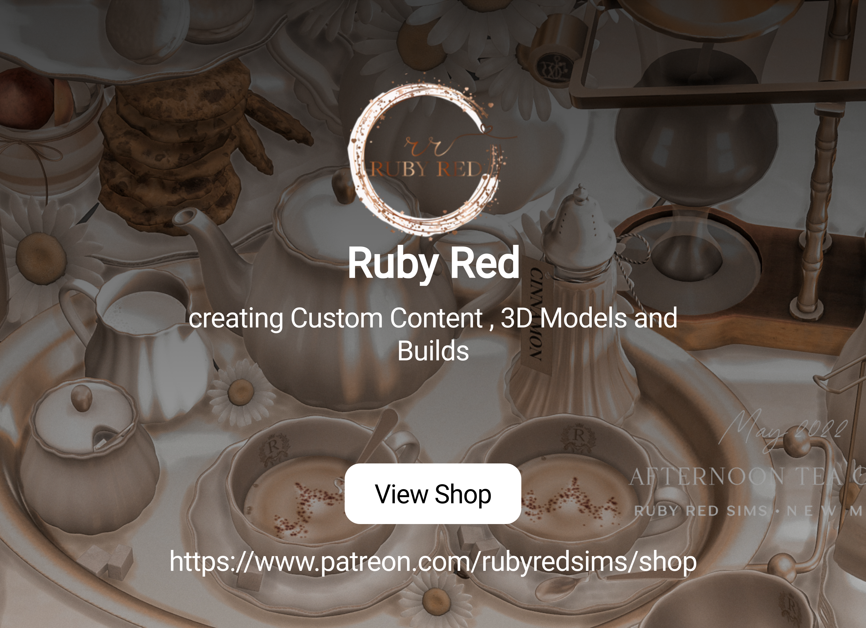 Ruby Red | creating Custom Content , 3D Models and Builds | Patreon