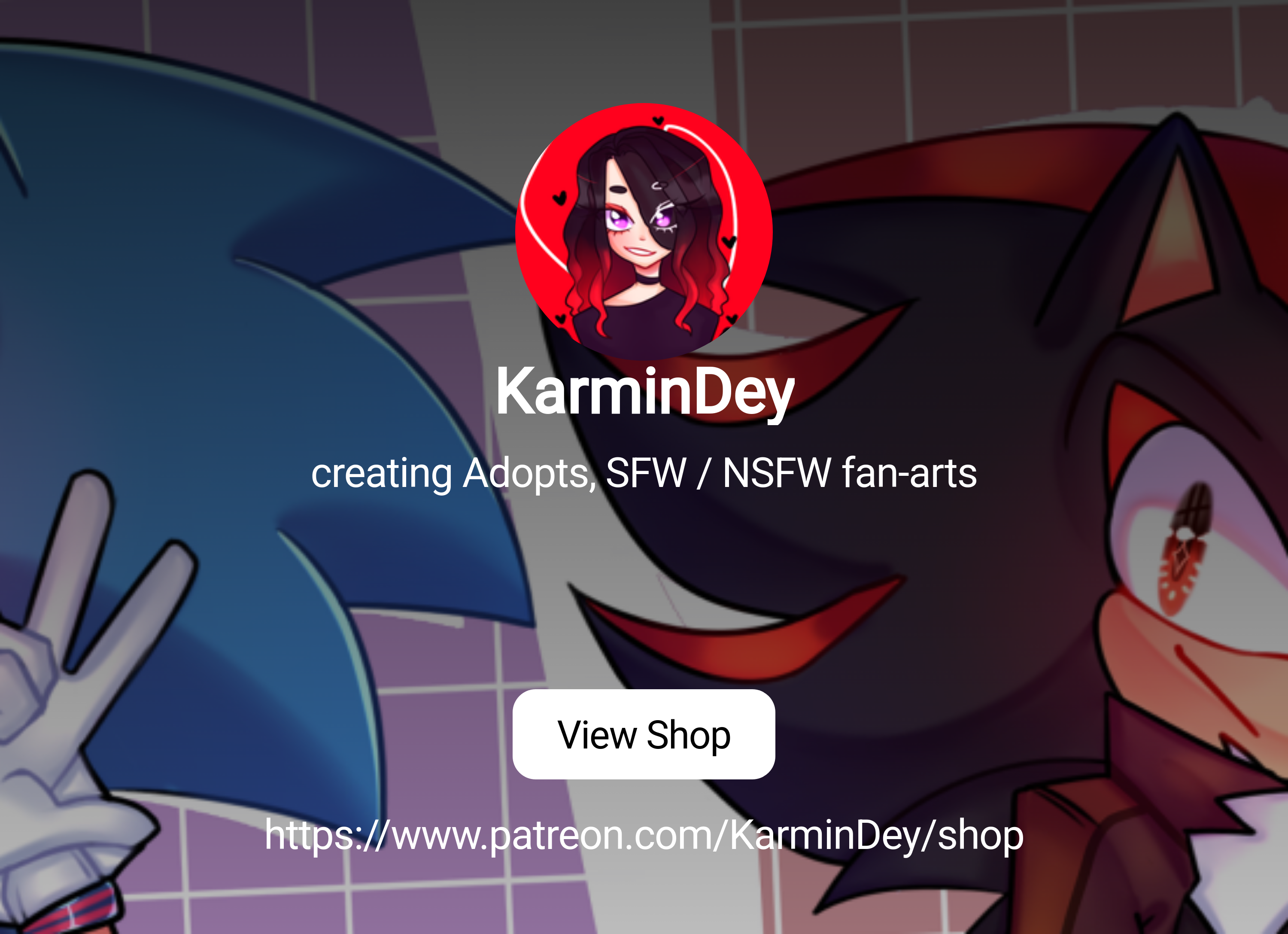 KarminDey | creating Adopts, SFW / NSFW fan-arts | Patreon