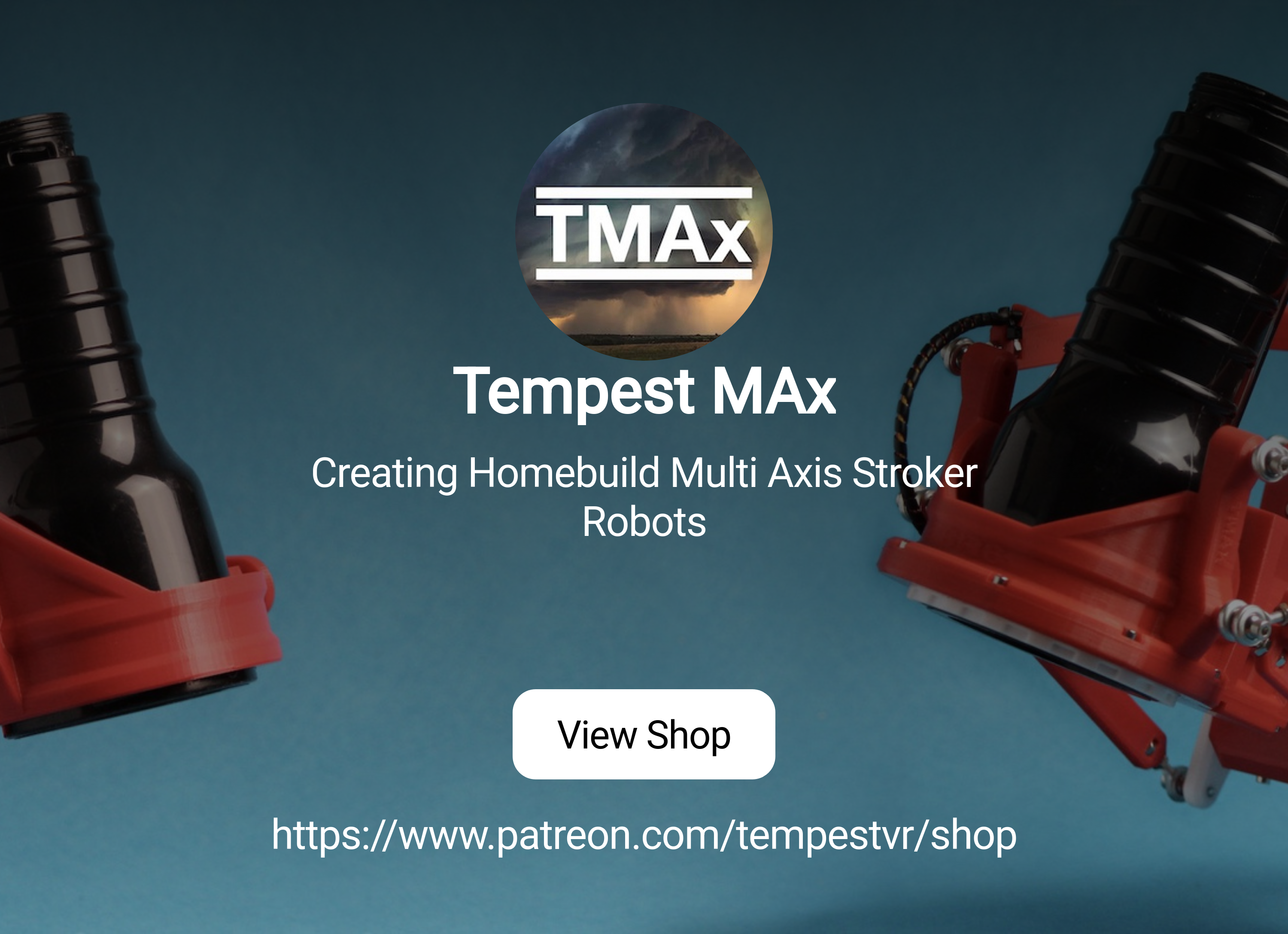 Tempest MAx Creating Homebuild Multi Axis Stroker Robots | Patreon Tempest MAx Creating Homebuild Multi Axis Stroker Robots | Patreon