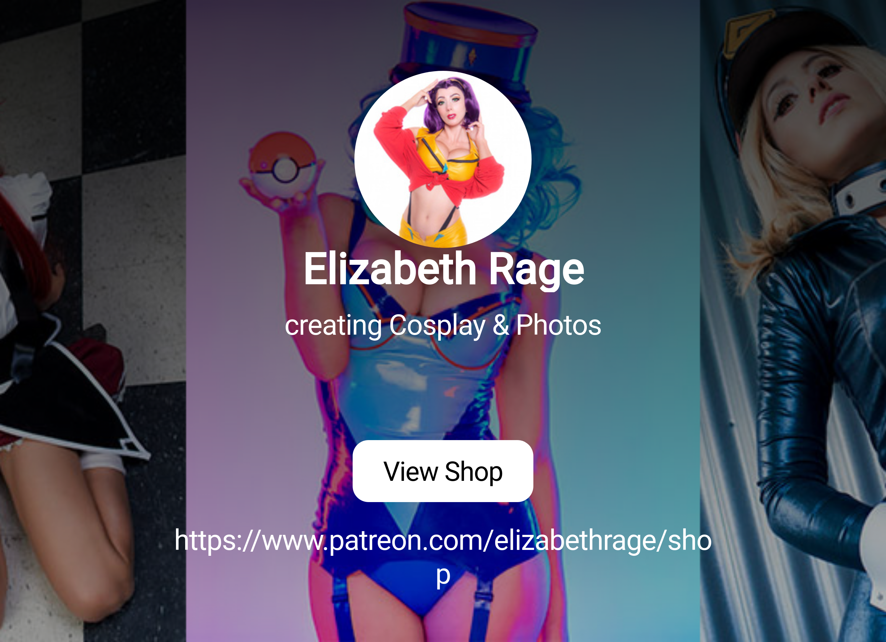 Elizabeth Rage | creating Cosplay & Photos | Patreon