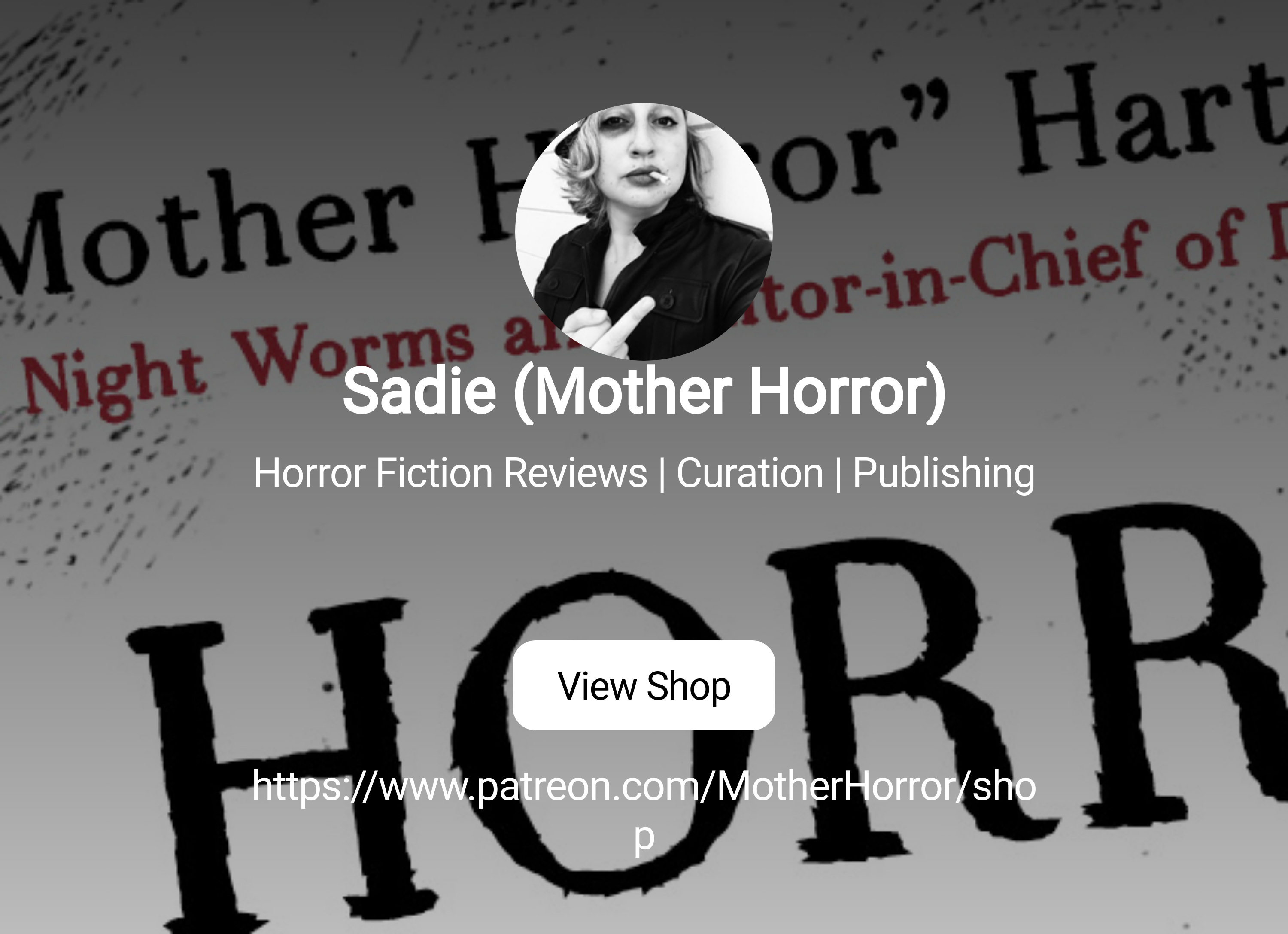 Sadie (Mother Horror) | Horror Fiction Reviews | Curation | Publishing |  Patreon