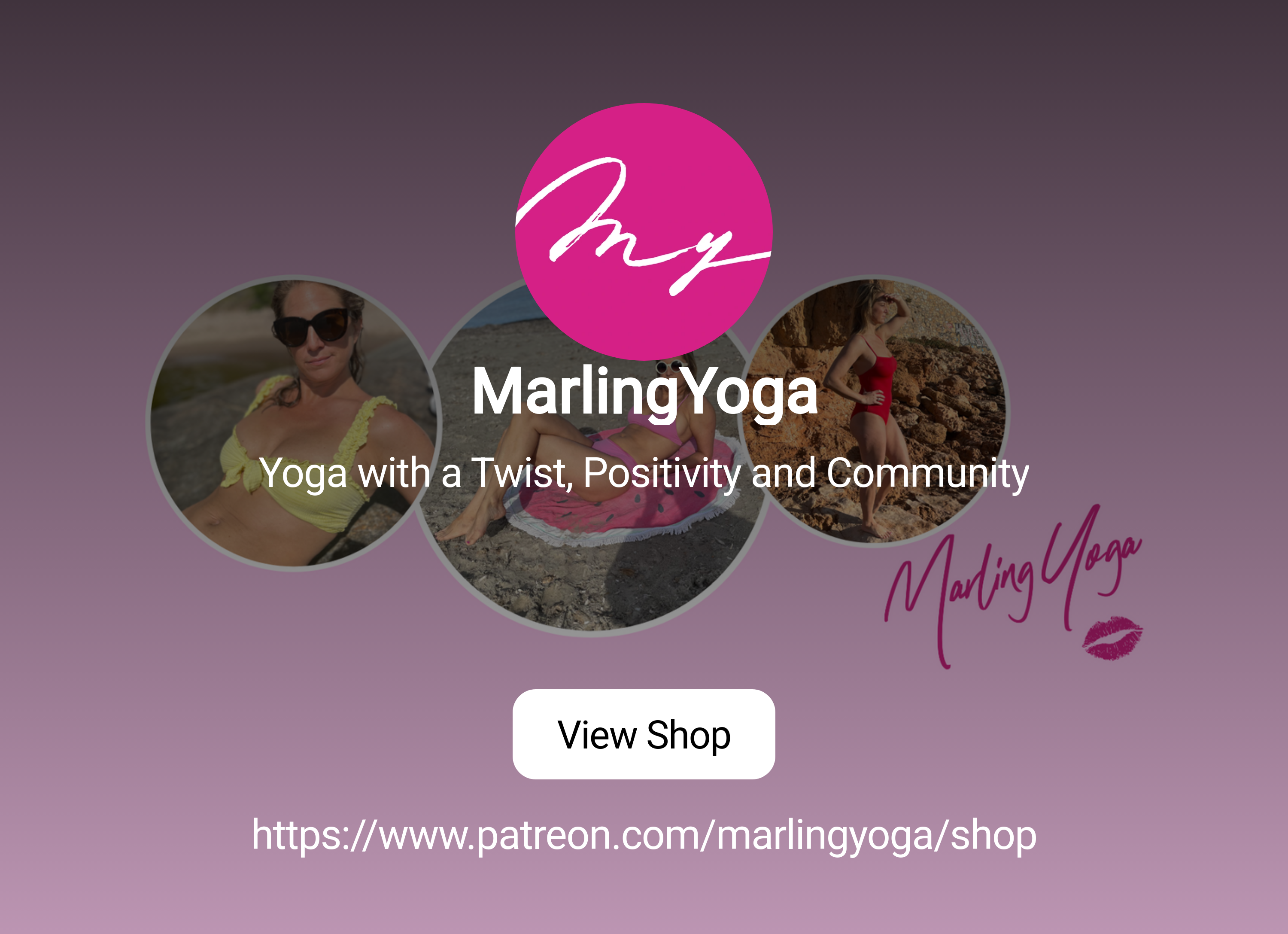 MarlingYoga | Yoga with a Twist, Positivity and Community | Patreon