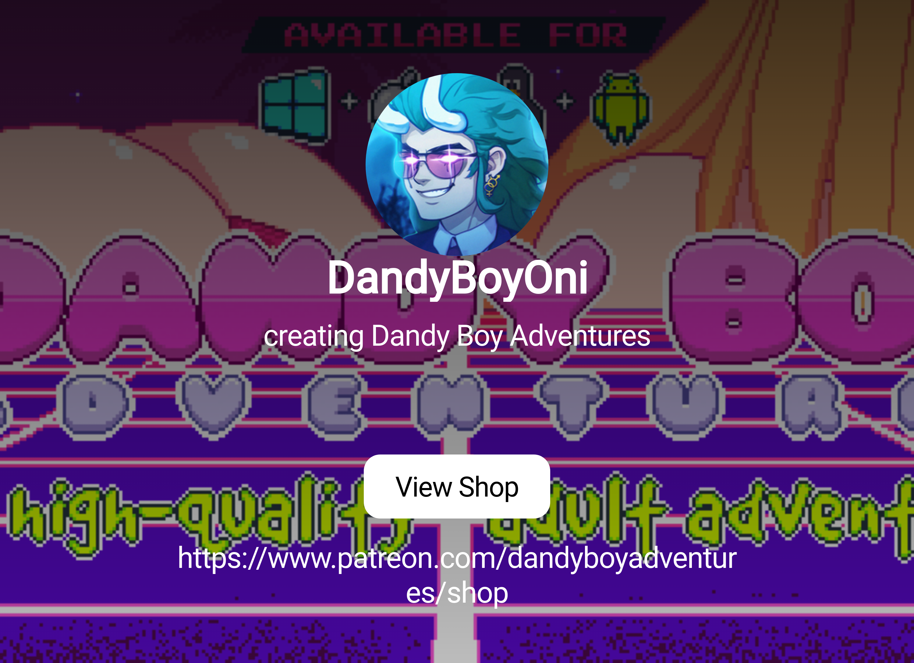 DandyBoyOni | creating Dandy Boy Adventures | Patreon