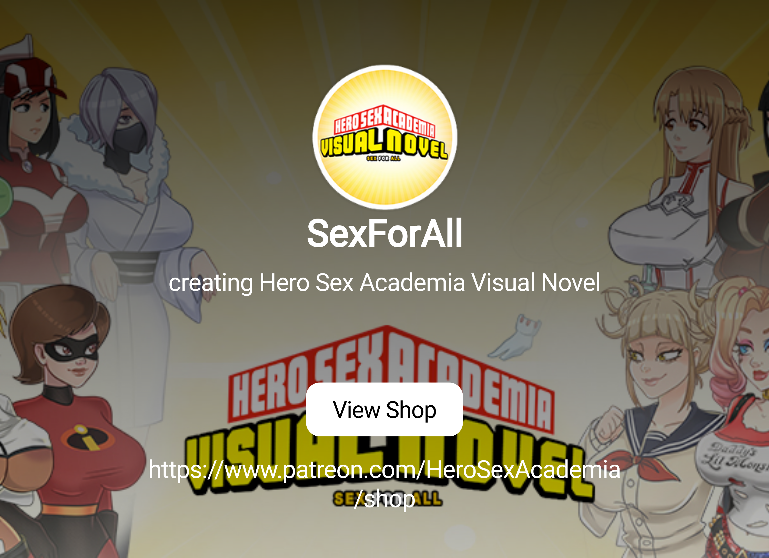 SexForAll | creating Hero Sex Academia Visual Novel | Patreon