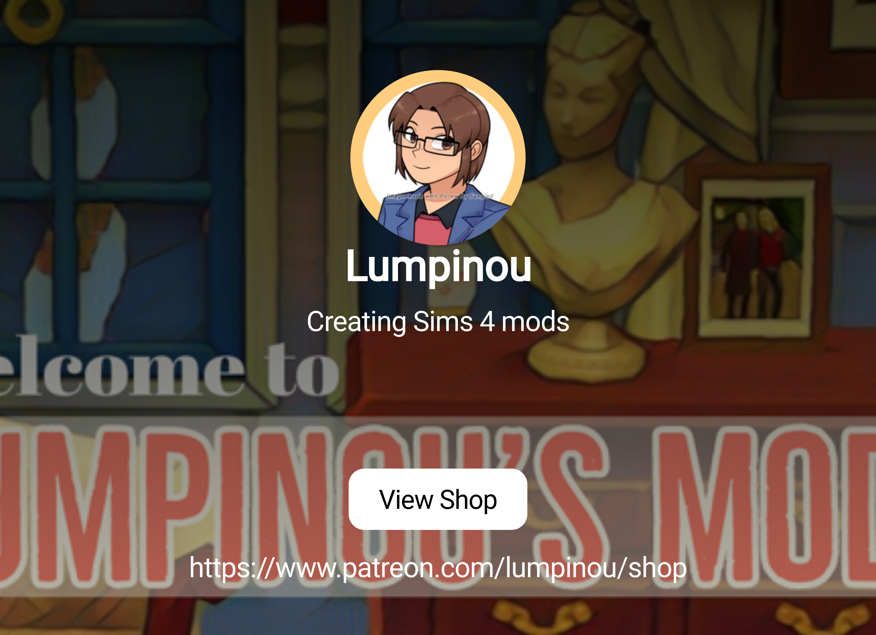 Lumpinou | Creating Sims 4 mods | Patreon