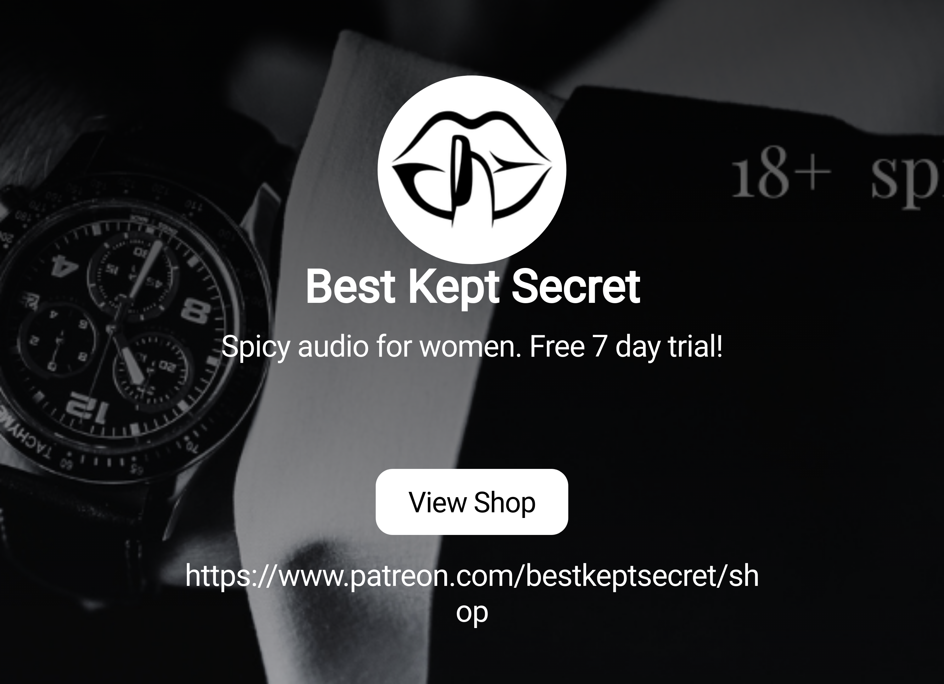 Best Kept Secret | Spicy audio for women. Free 7 day trial! | Patreon