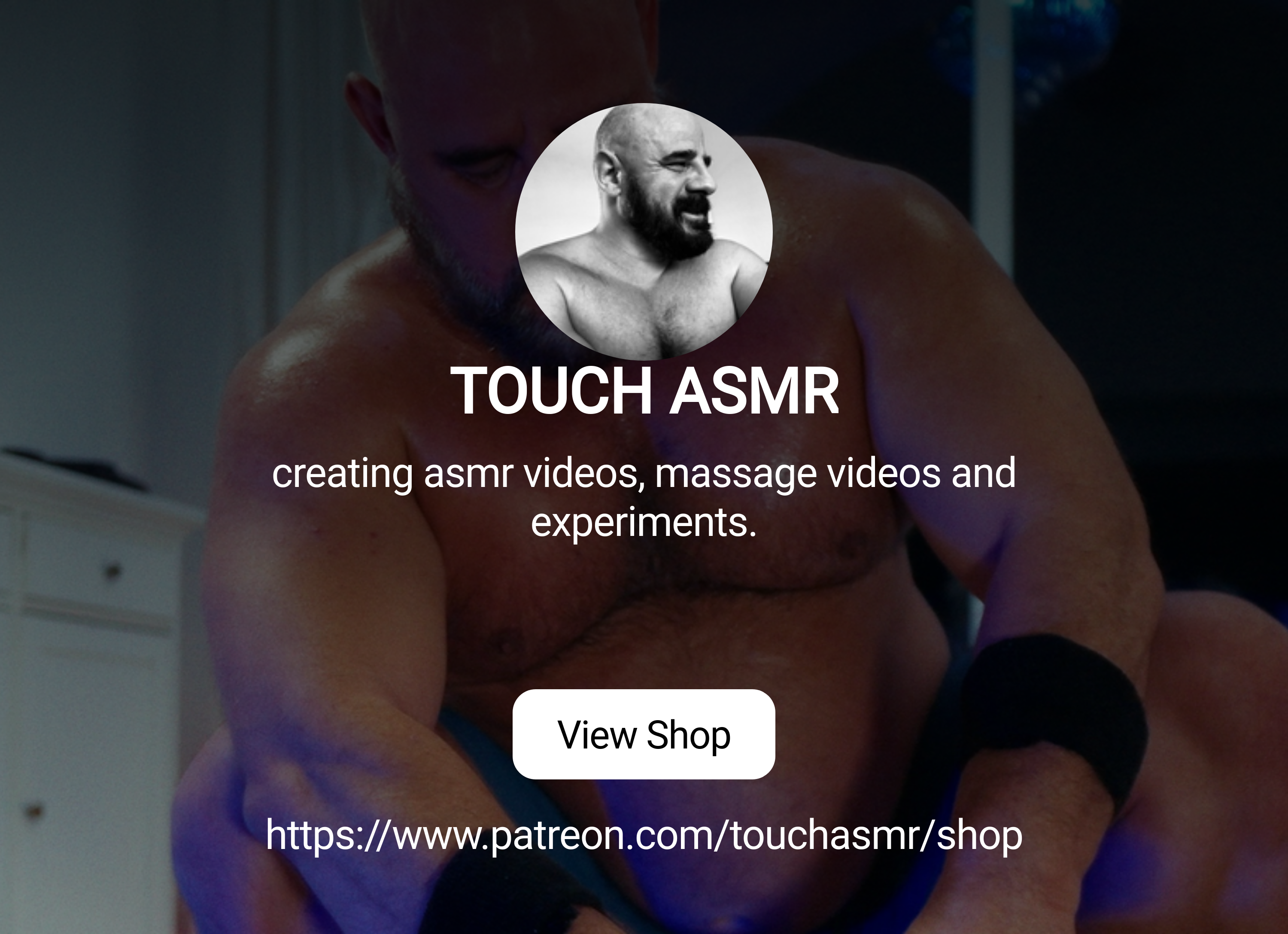 TOUCH ASMR | creating asmr videos, massage videos and experiments. | Patreon