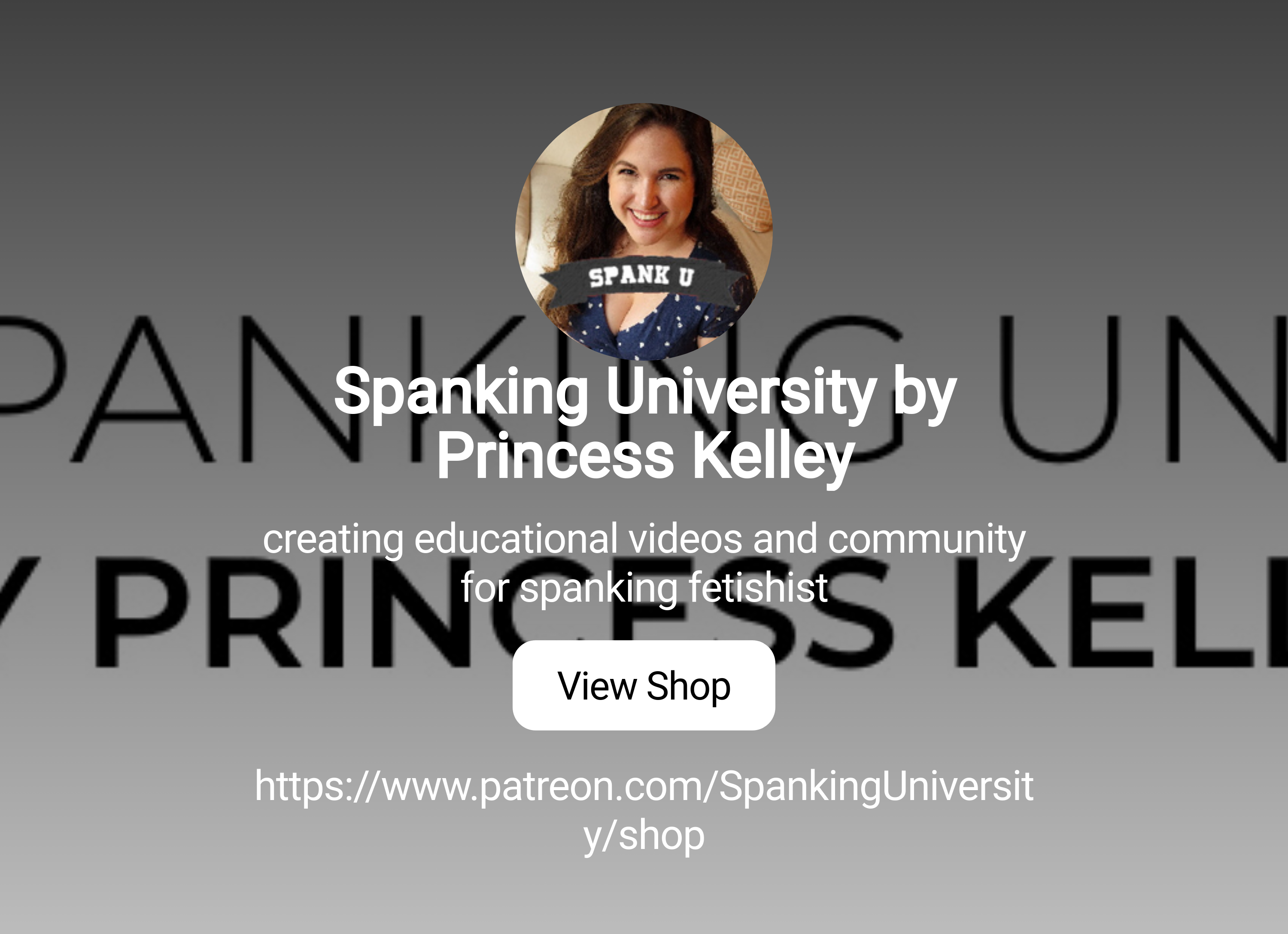 Spanking University by Princess Kelley | creating educational videos and  community for spanking fetishist | Patreon