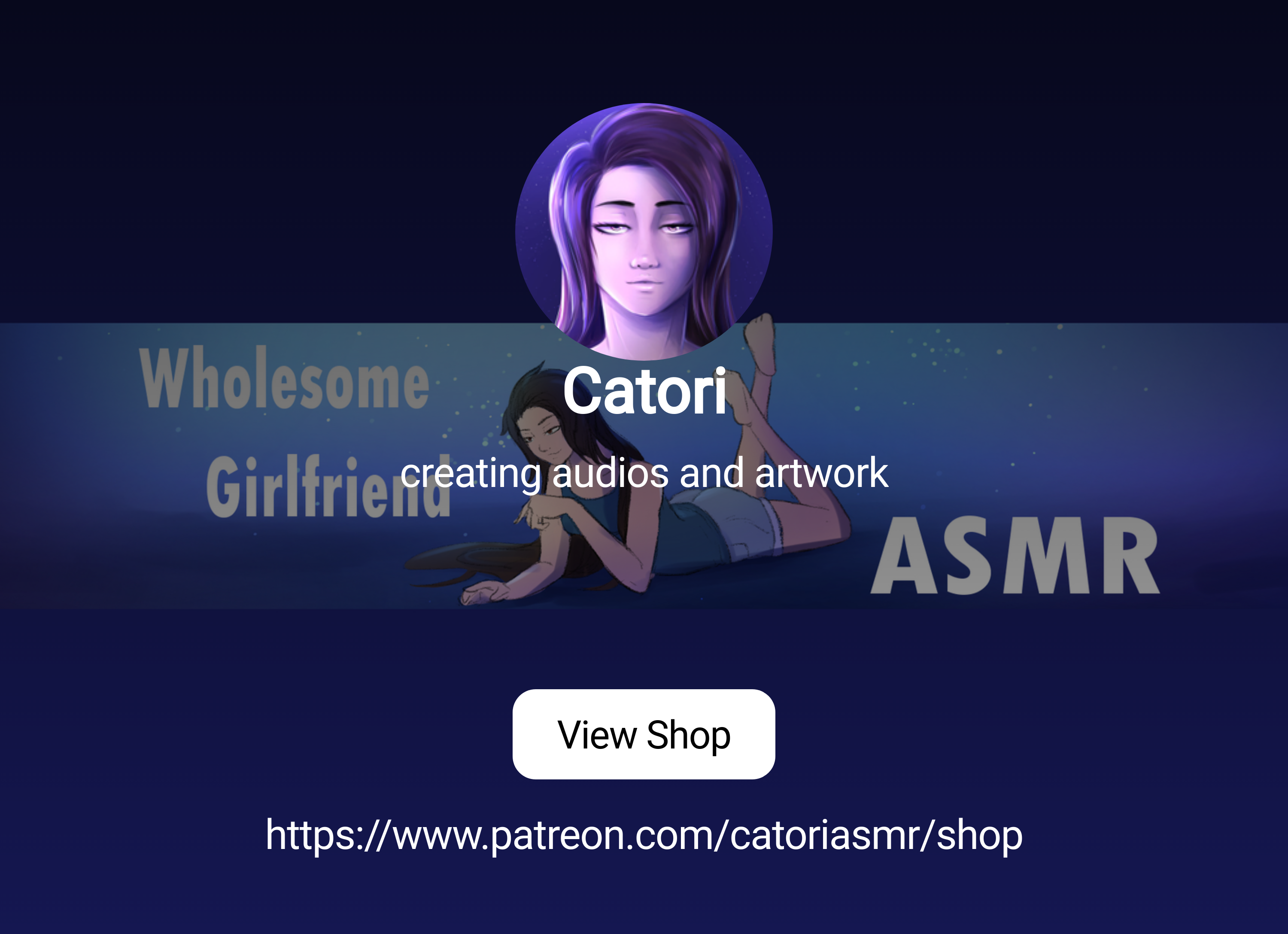 Catori | creating audios and artwork | Patreon