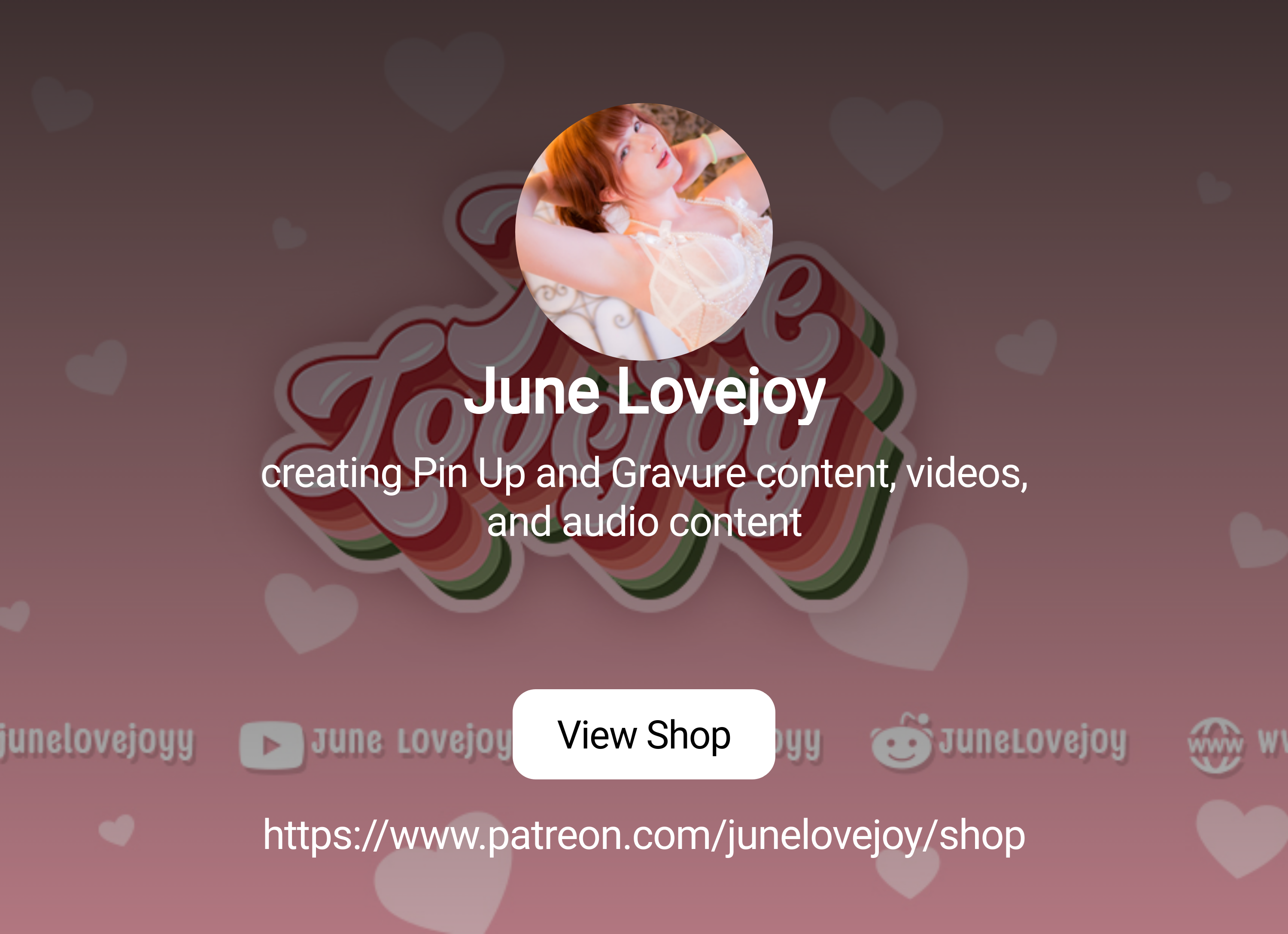 June Lovejoy | creating Pin Up and Gravure content, videos, and audio  content | Patreon