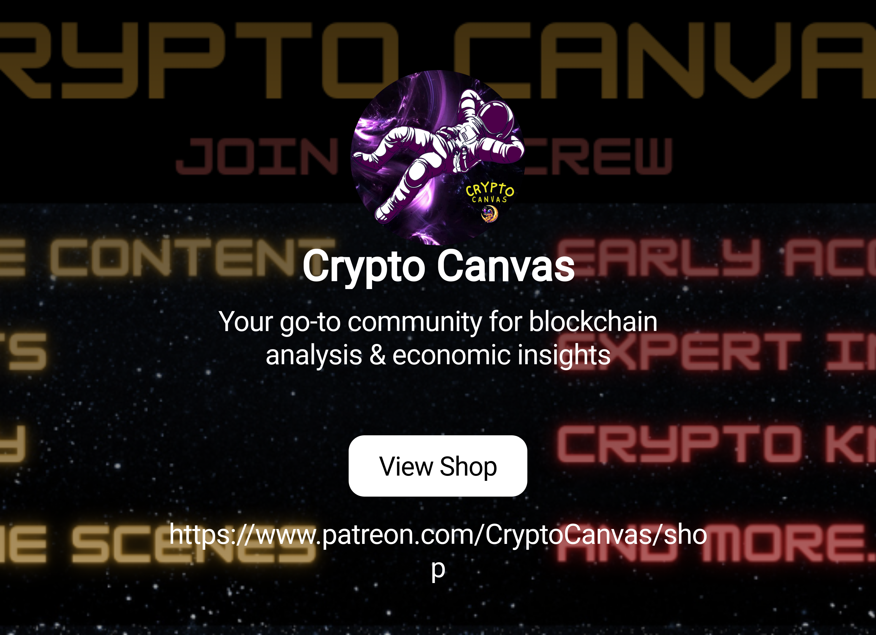 Crypto Canvas | Your go-to community for blockchain analysis & economic  insights | Patreon