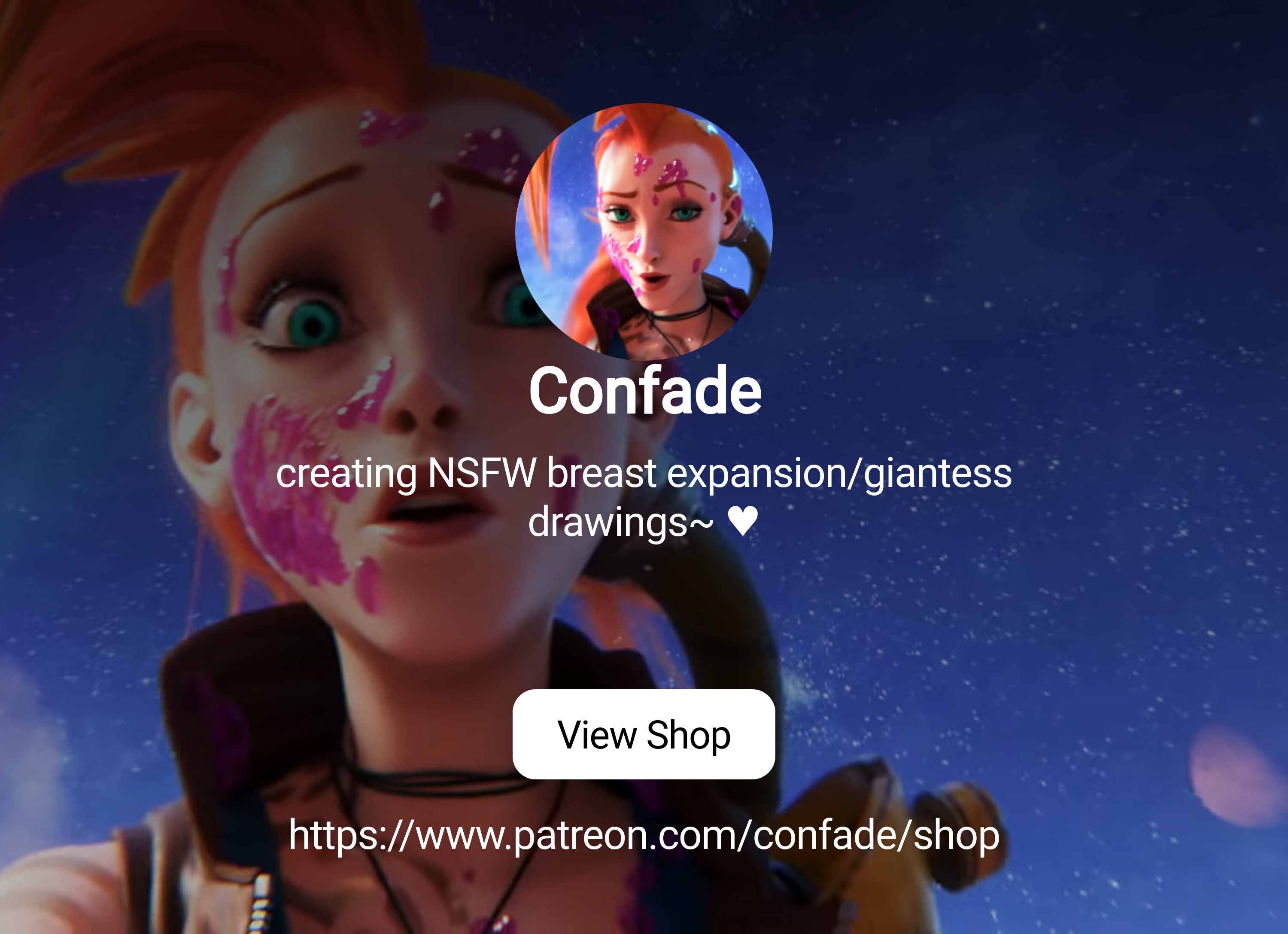 Confade | creating NSFW breast expansion/giantess drawings~ ♥ | Patreon