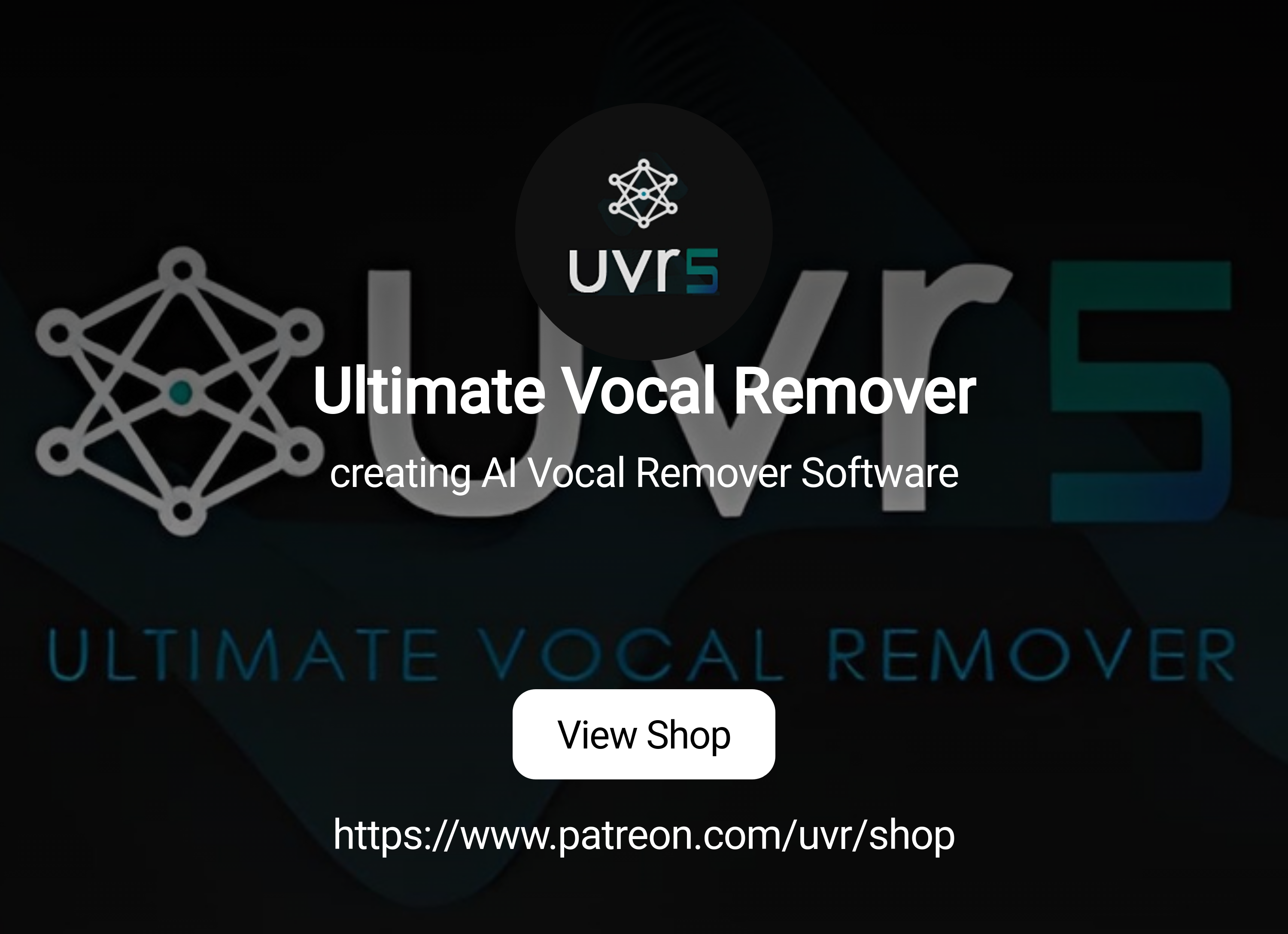 Ultimate Vocal Remover | creating AI Vocal Remover Software | Patreon