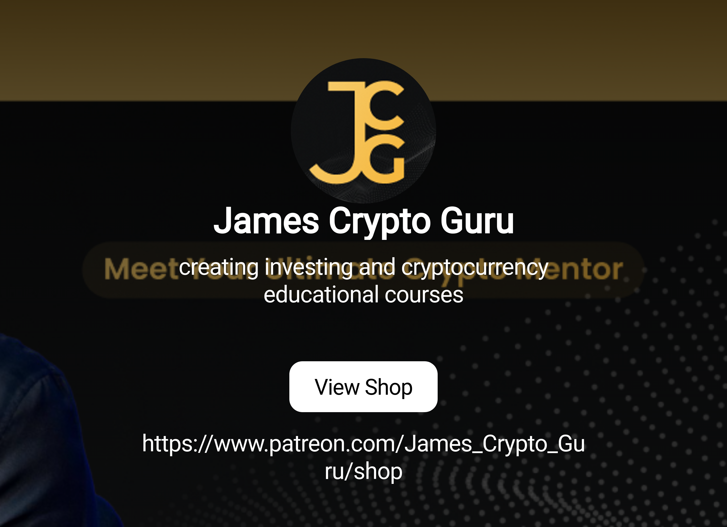 James Crypto Guru | creating investing and cryptocurrency educational  courses | Patreon
