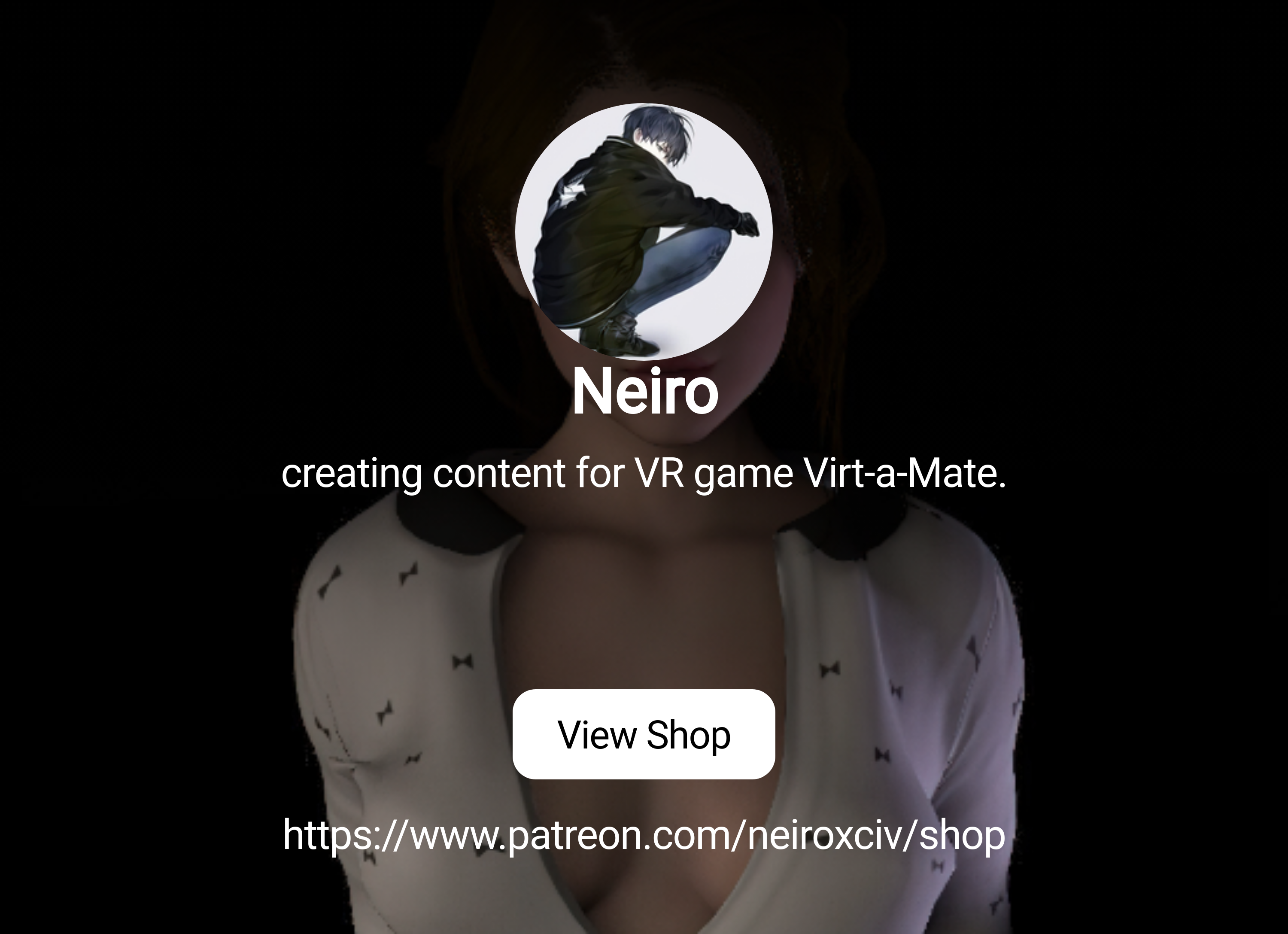 Neiro | creating content for VR game Virt-a-Mate. | Patreon