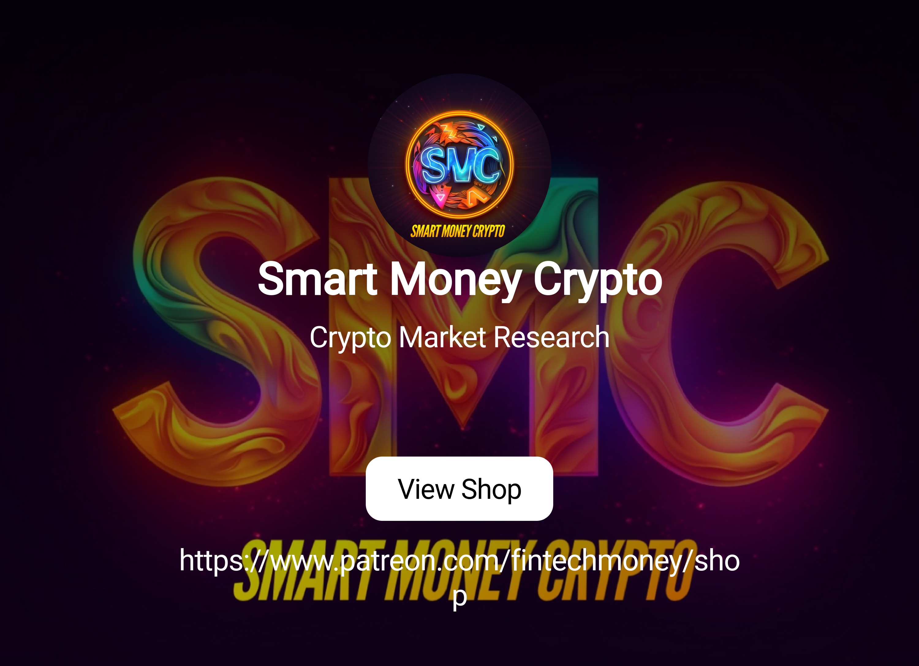 Smart Money Crypto | Crypto Market Research | Patreon