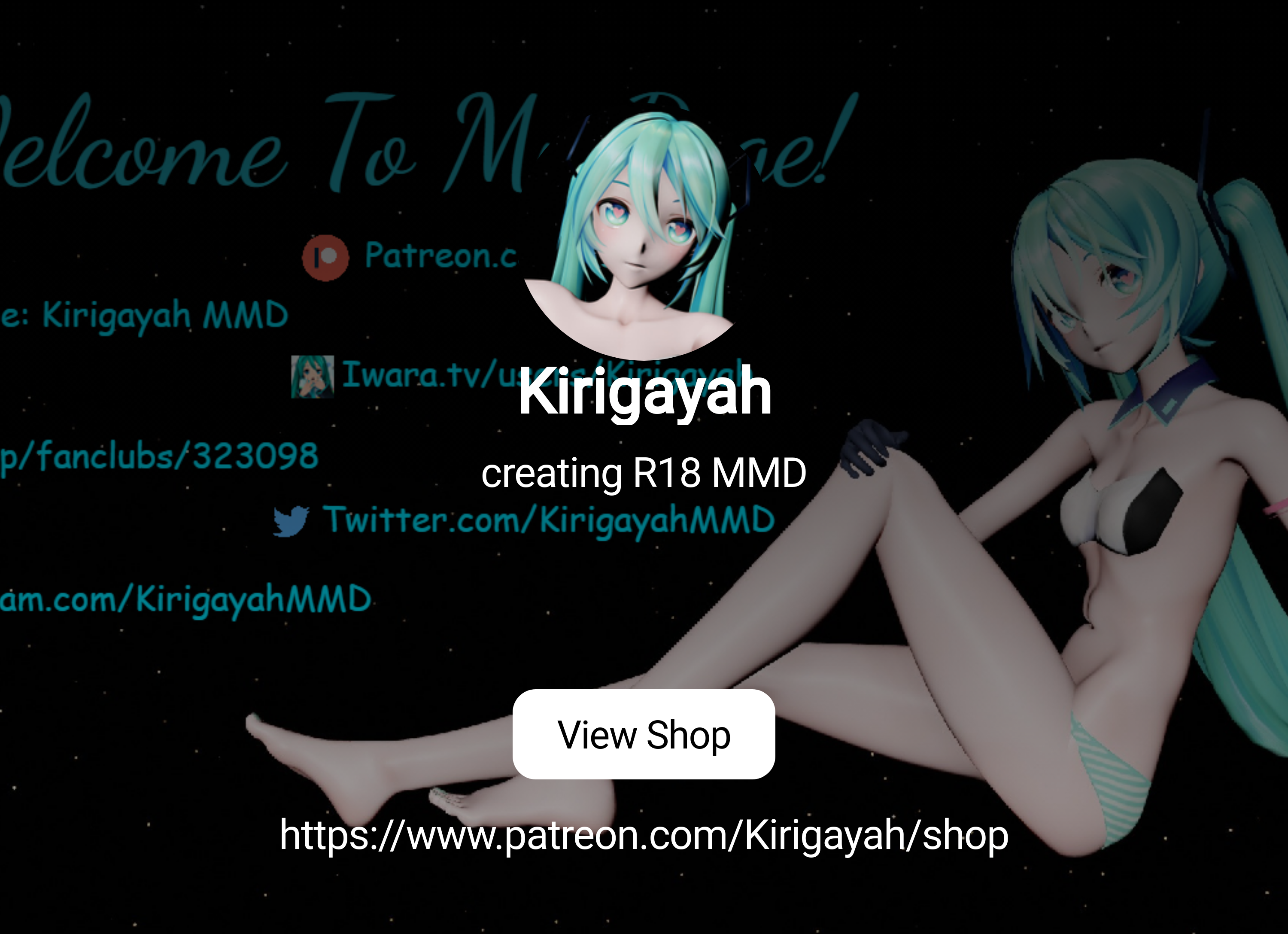 Kirigayah | creating R18 MMD | Patreon