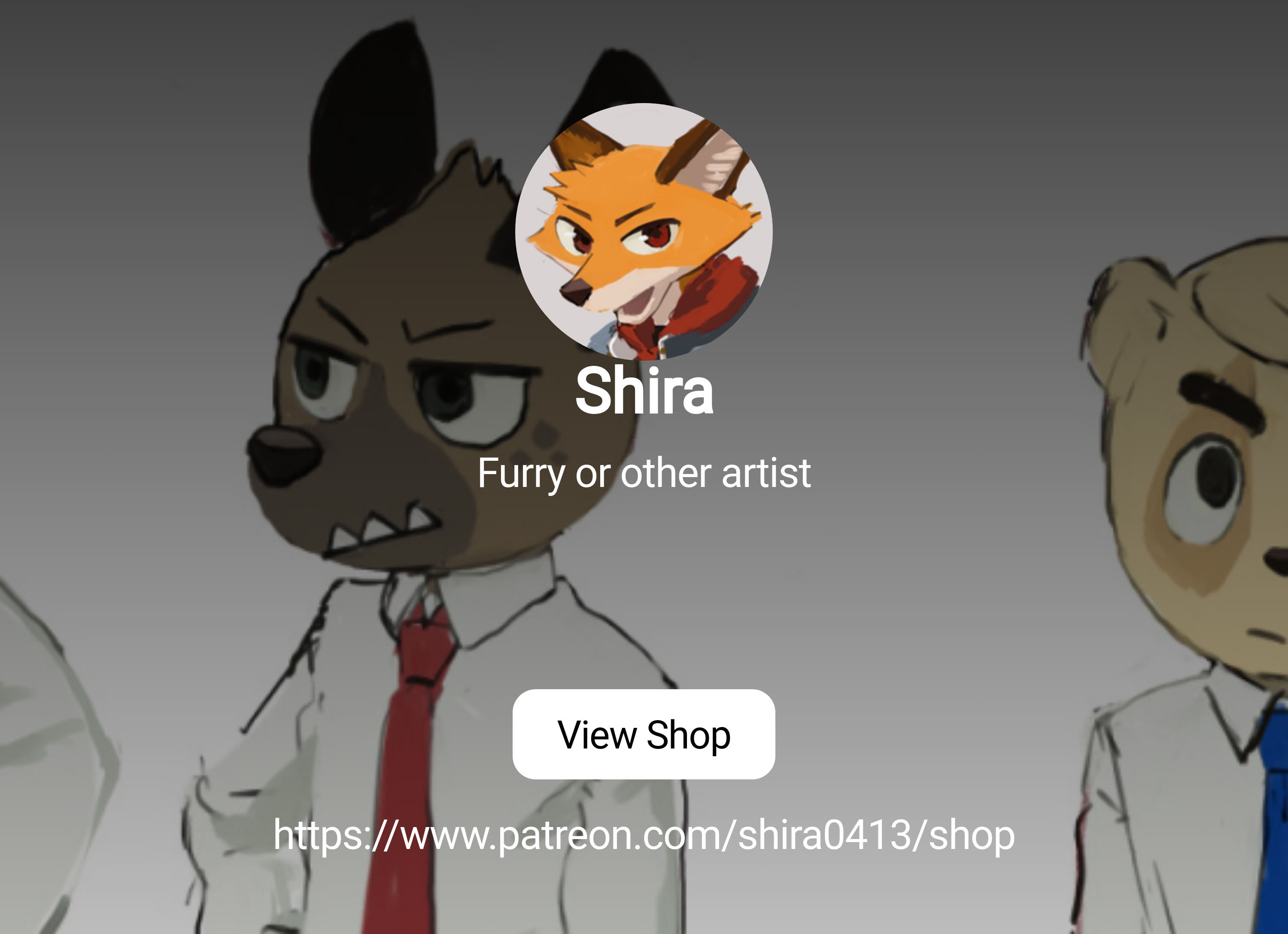 Shira | Furry or other artist | Patreon