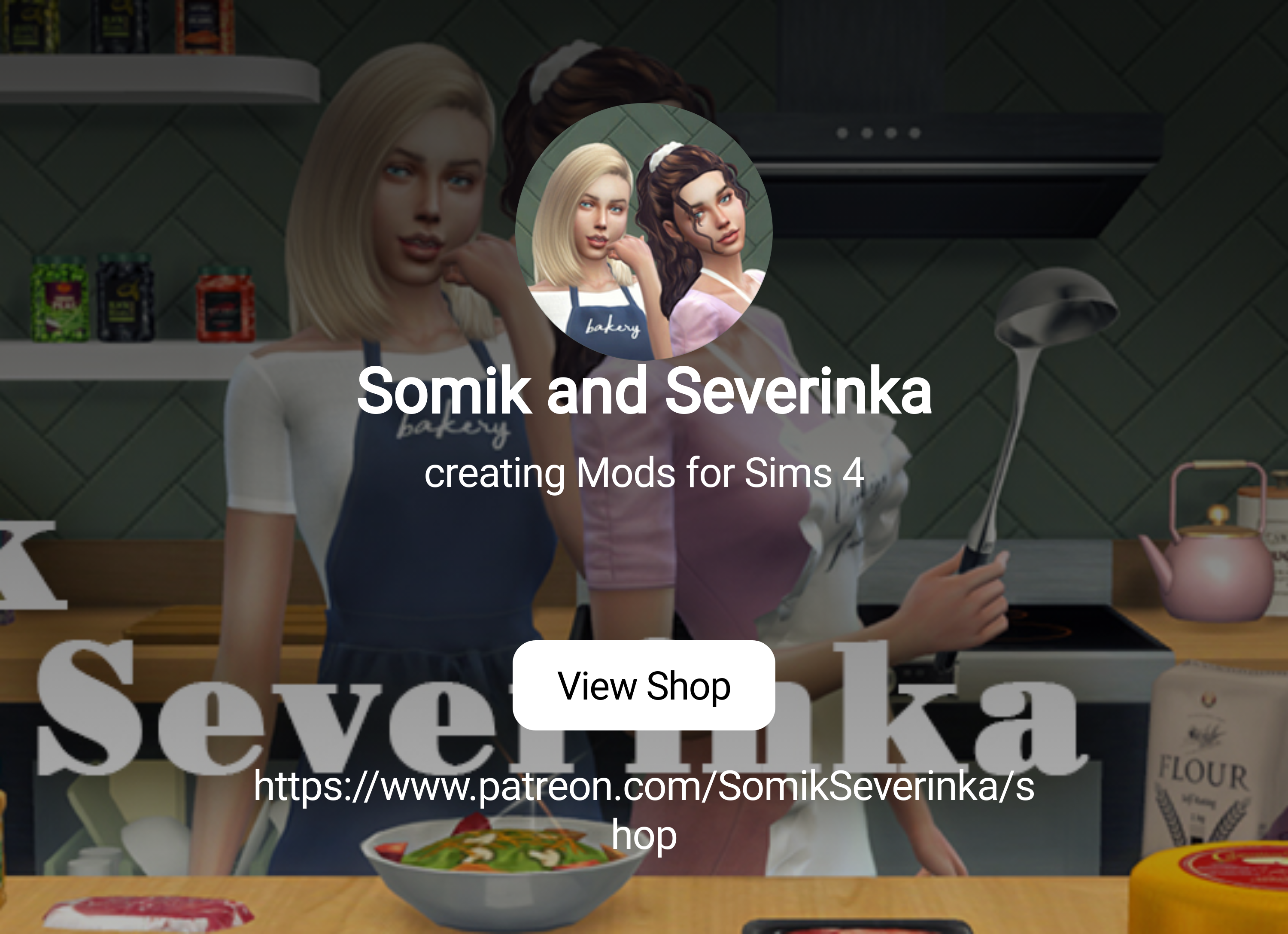 Somik and Severinka | creating Mods for Sims 4 | Patreon