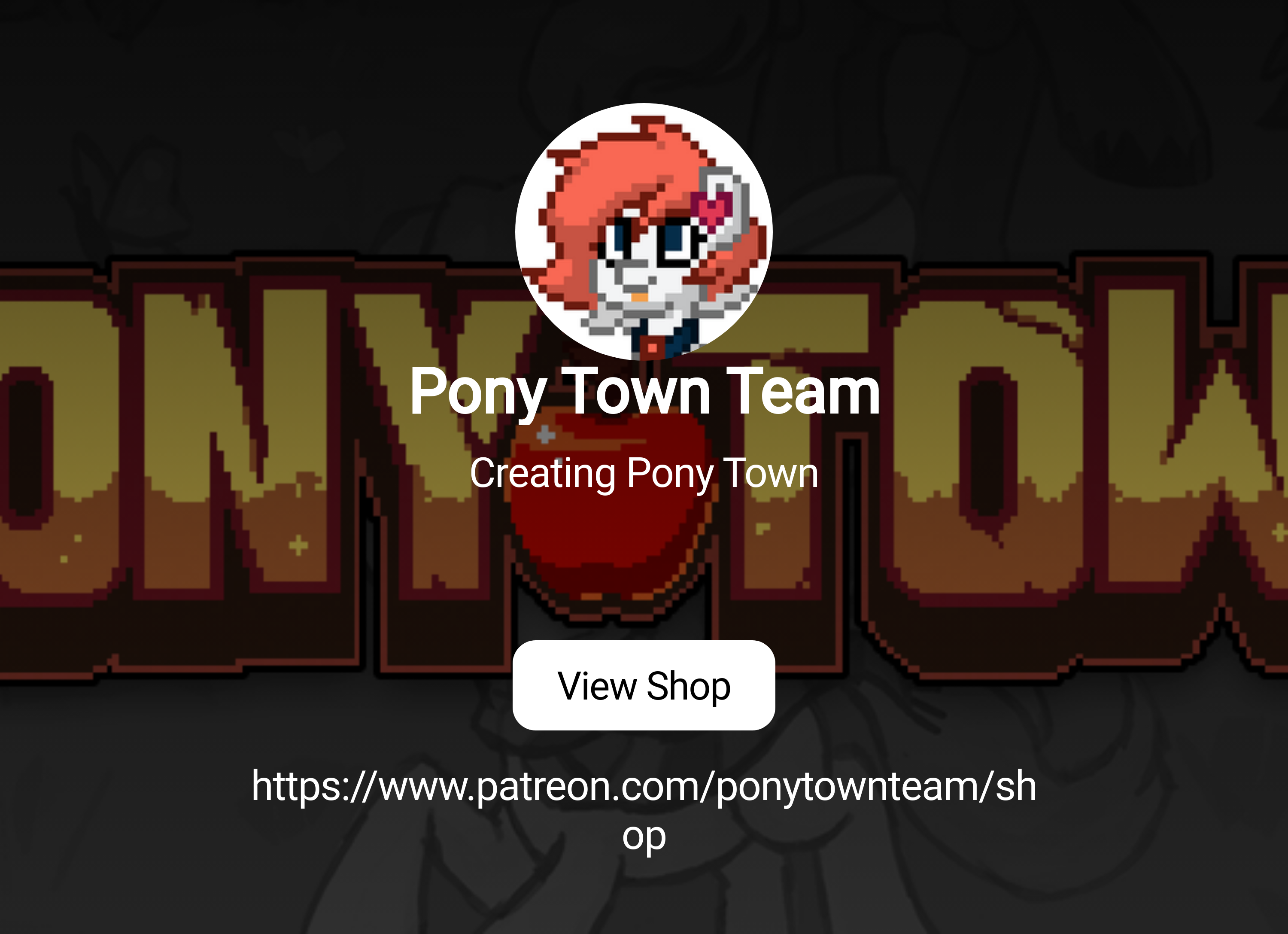 Pony Town Team | Creating Pony Town | Patreon