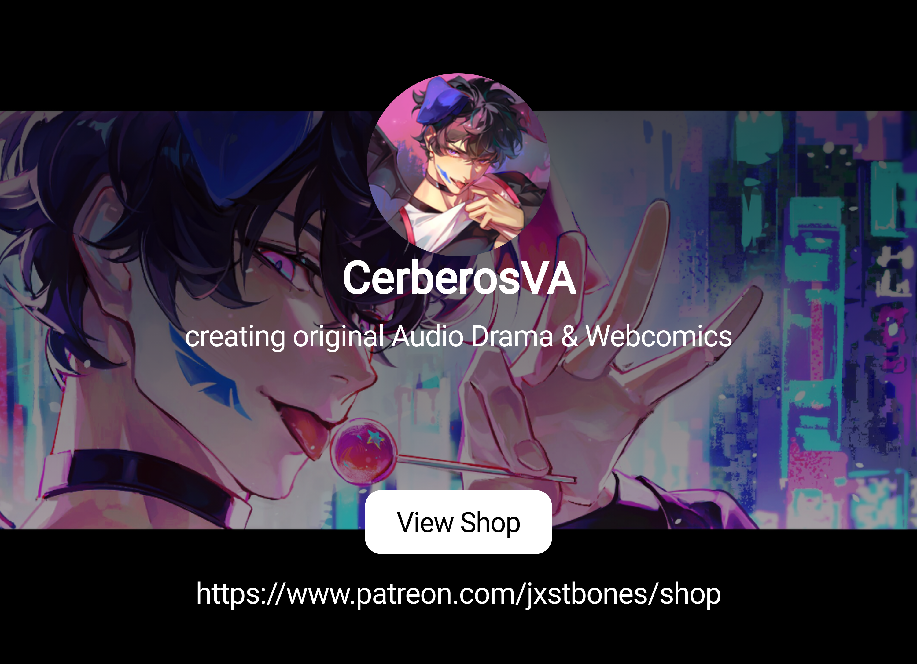 CerberosVA | creating original Audio Drama & Webcomics | Patreon