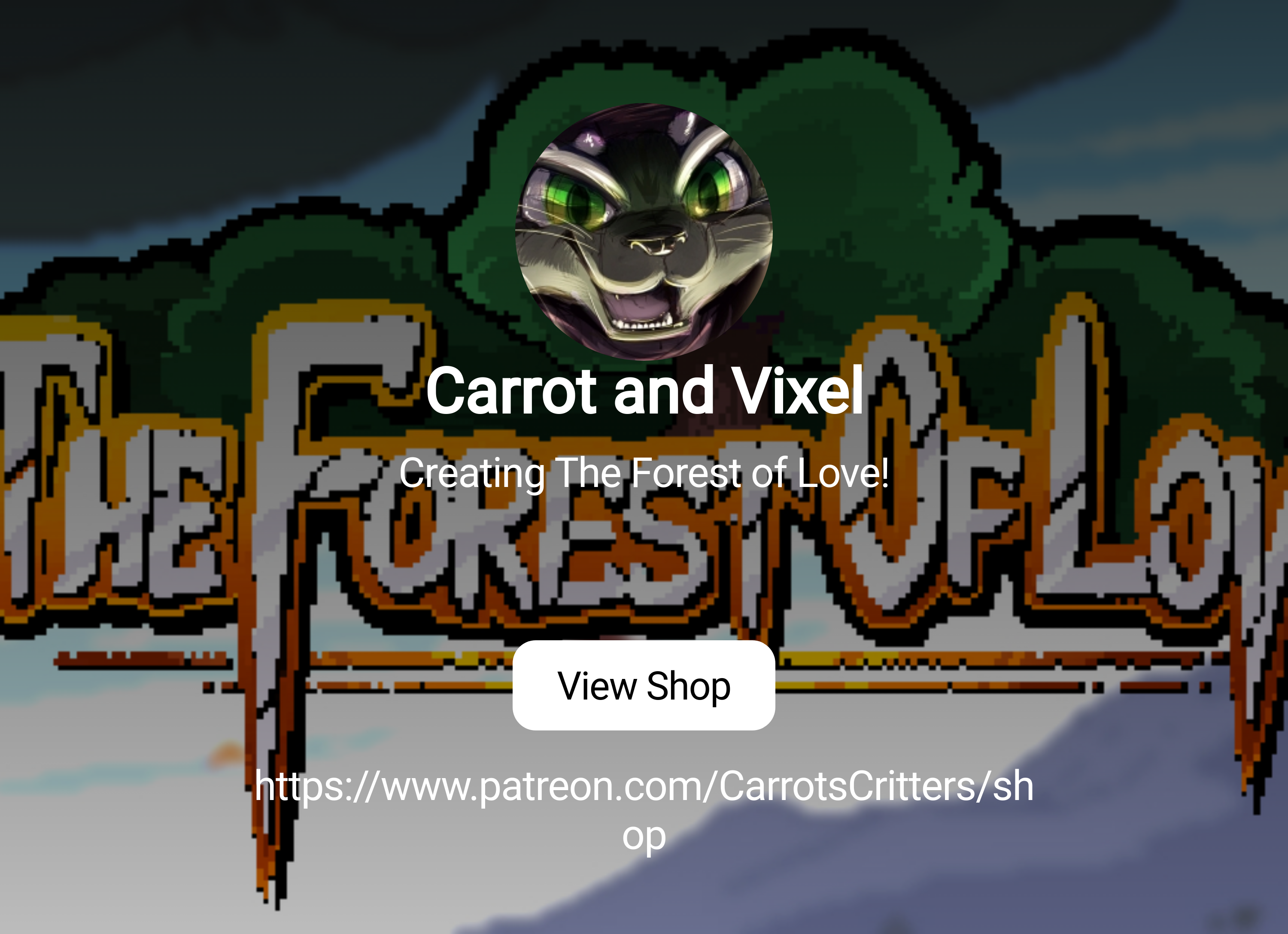 Carrot and Vixel | Creating The Forest of Love! | Patreon