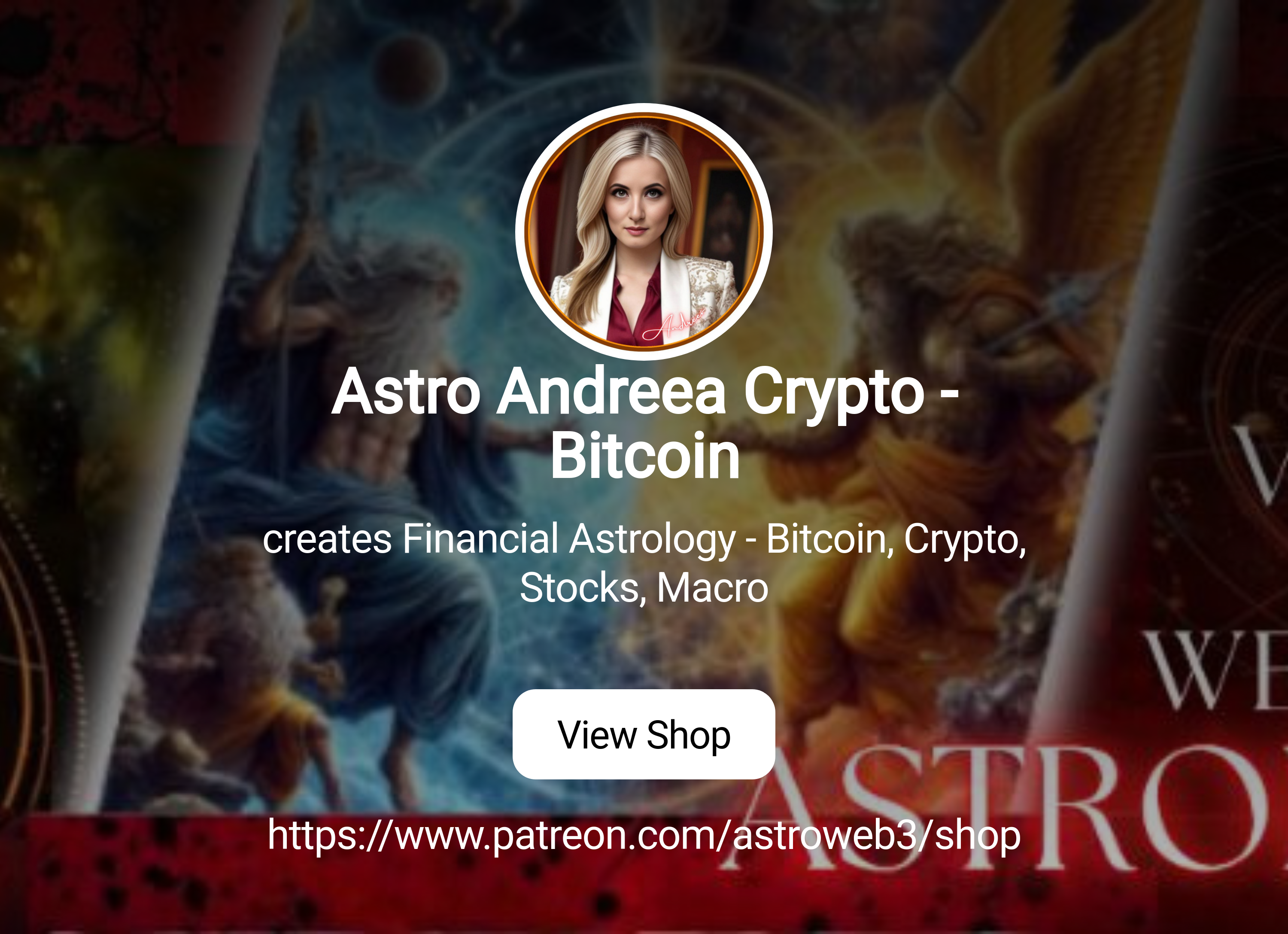Astro Andreea Crypto - Bitcoin | Patreon