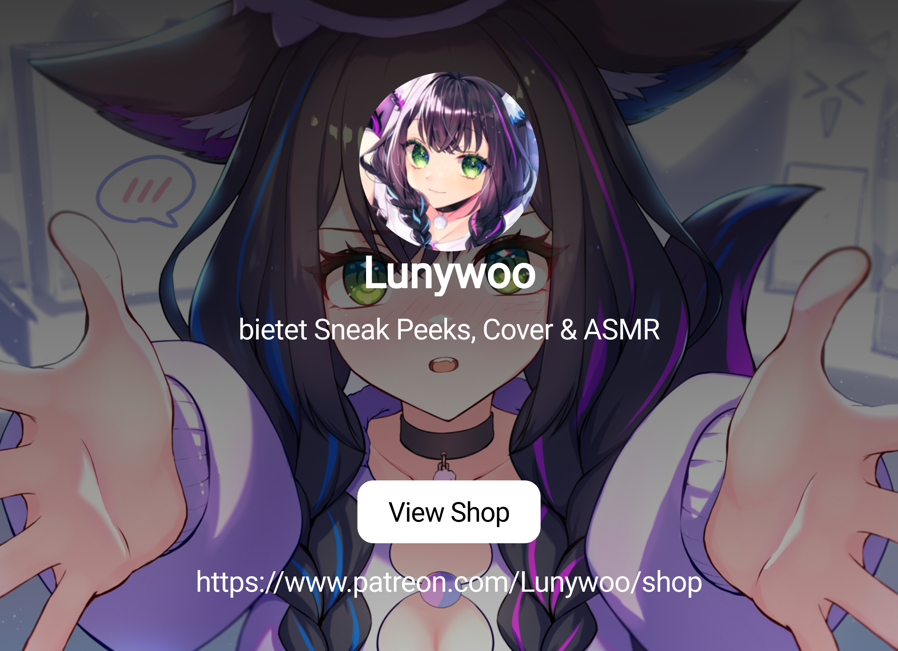 Lunywoo | bietet Artworks, Cover & ASMR | Patreon