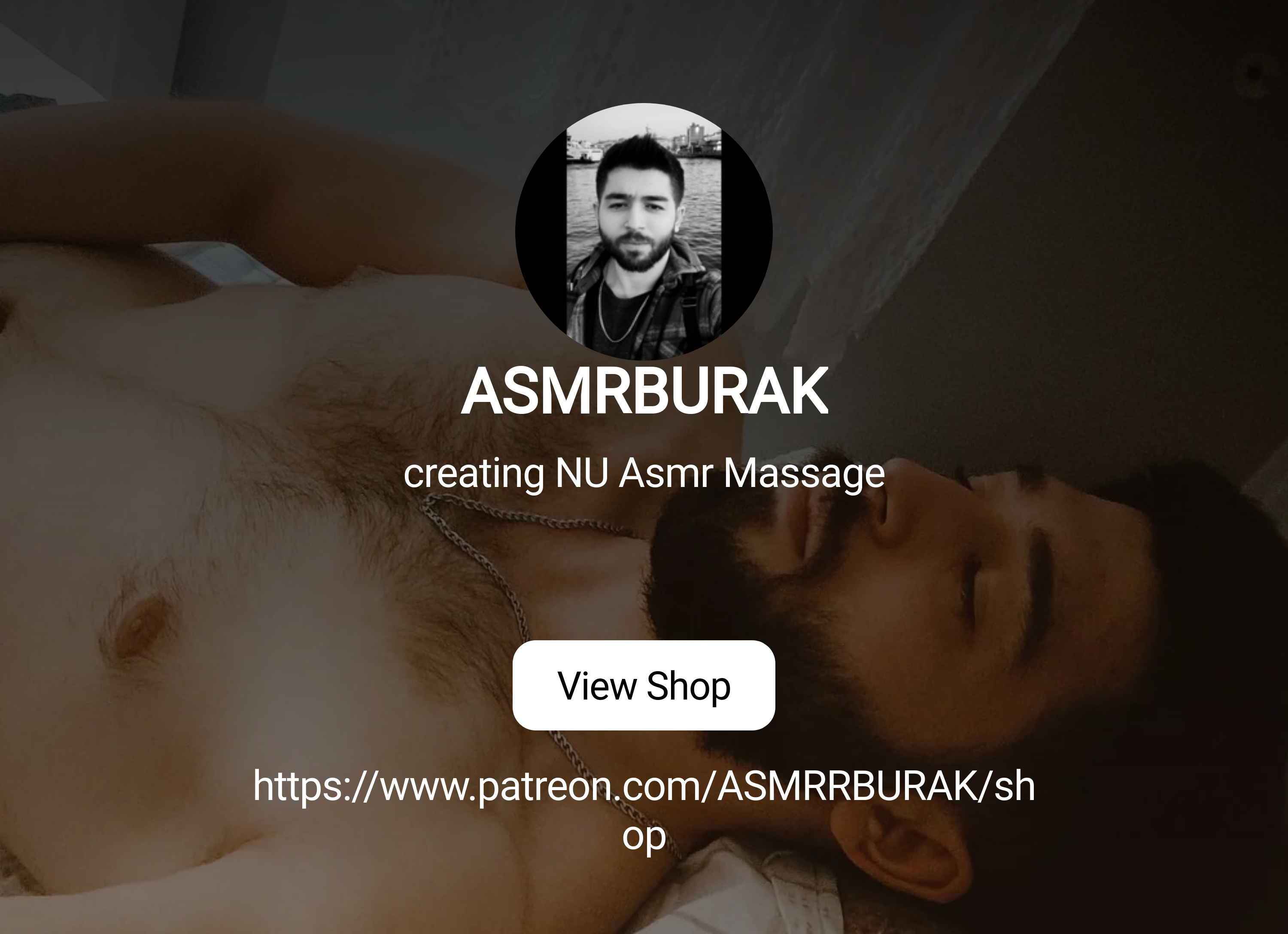 ASMRBURAK | creating NU Asmr Massage | Patreon