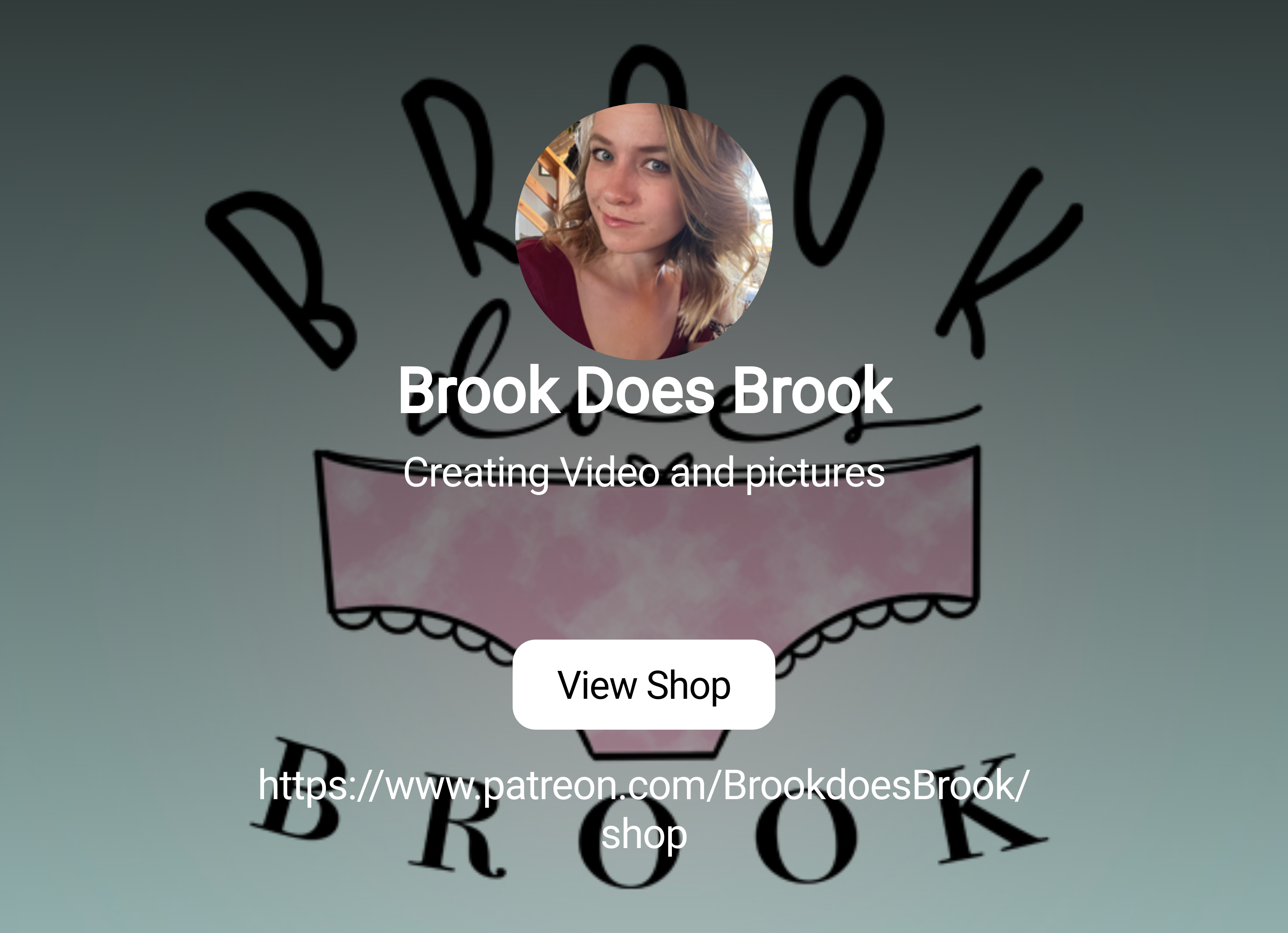 Brook Does Brook | Creating Video and pictures | Patreon