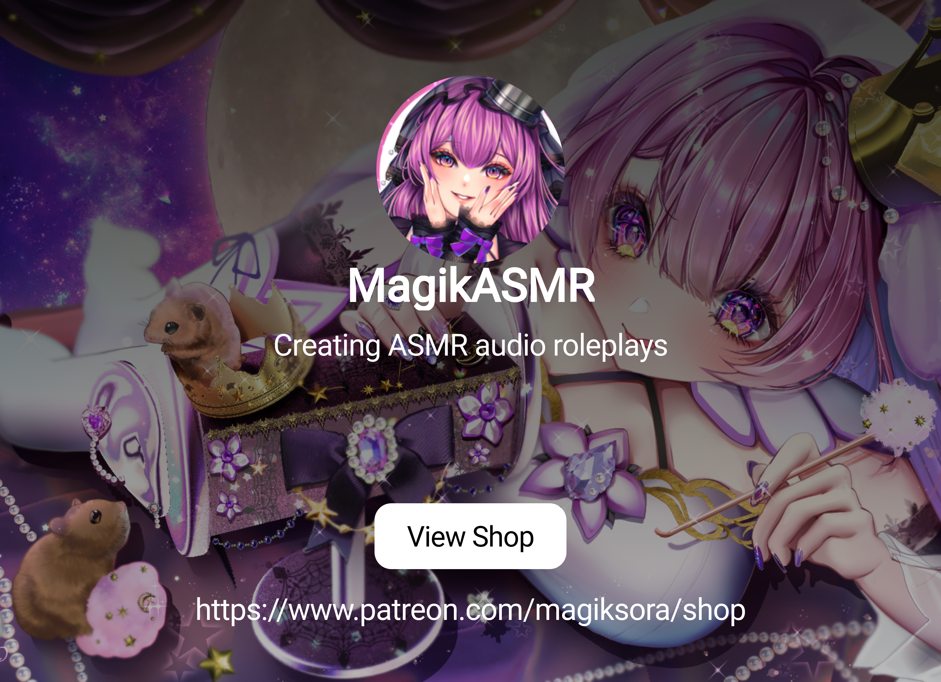 MagikASMR | Creating ASMR audio roleplays | Patreon