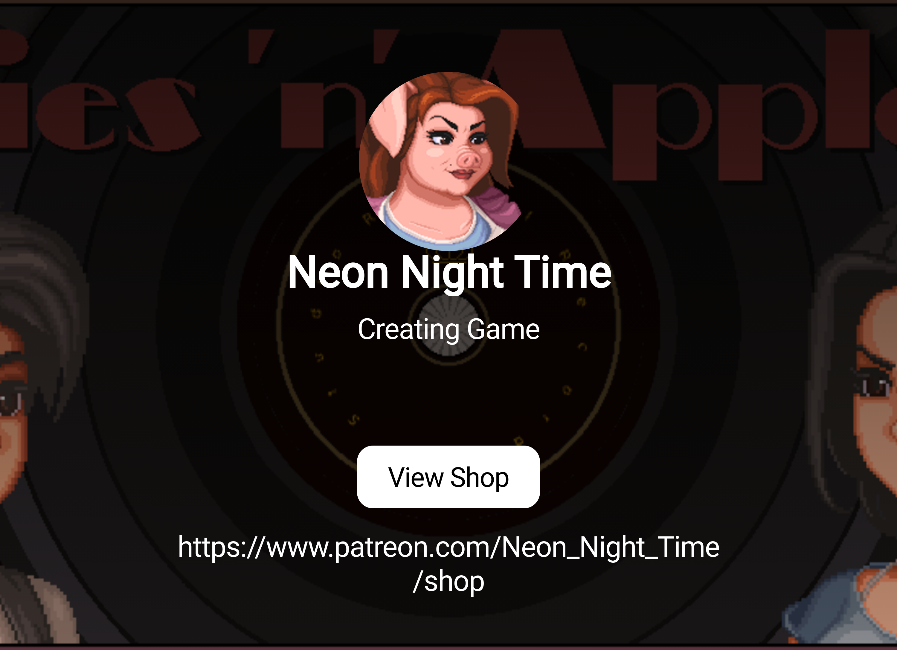 Neon Night Time | Creating Game | Patreon