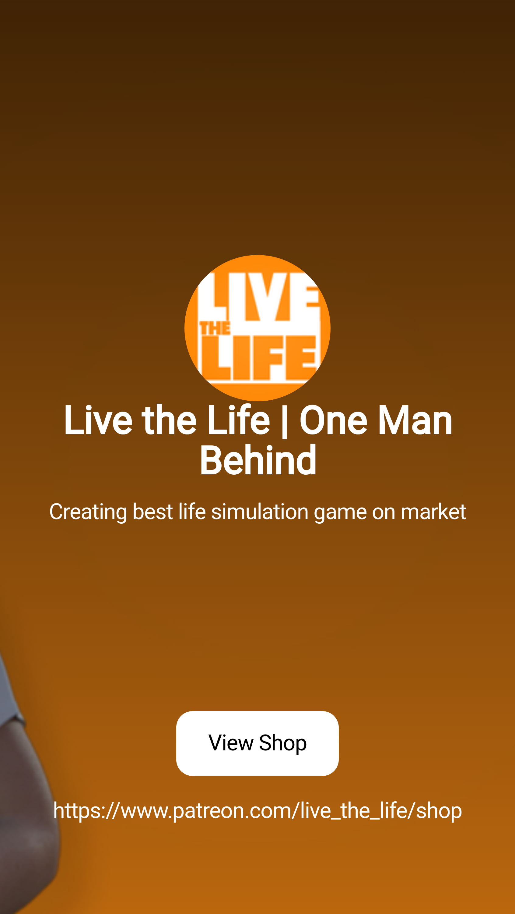 Live the Life | One Man Behind | Creating best life simulation game on  market | Patreon