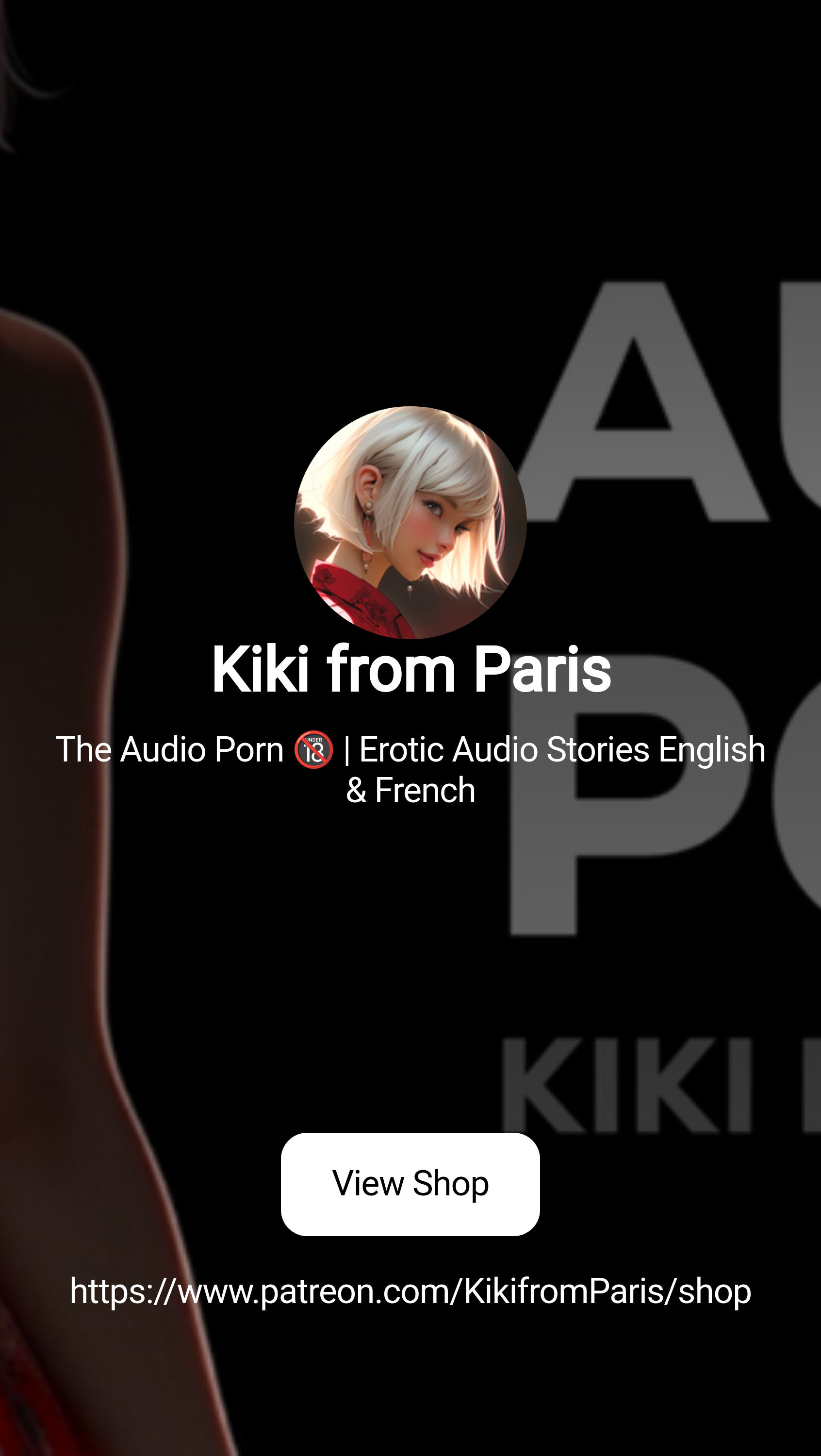 Kiki from Paris | The Audio Porn 🔞 | Erotic Audio Stories English & French  | Patreon