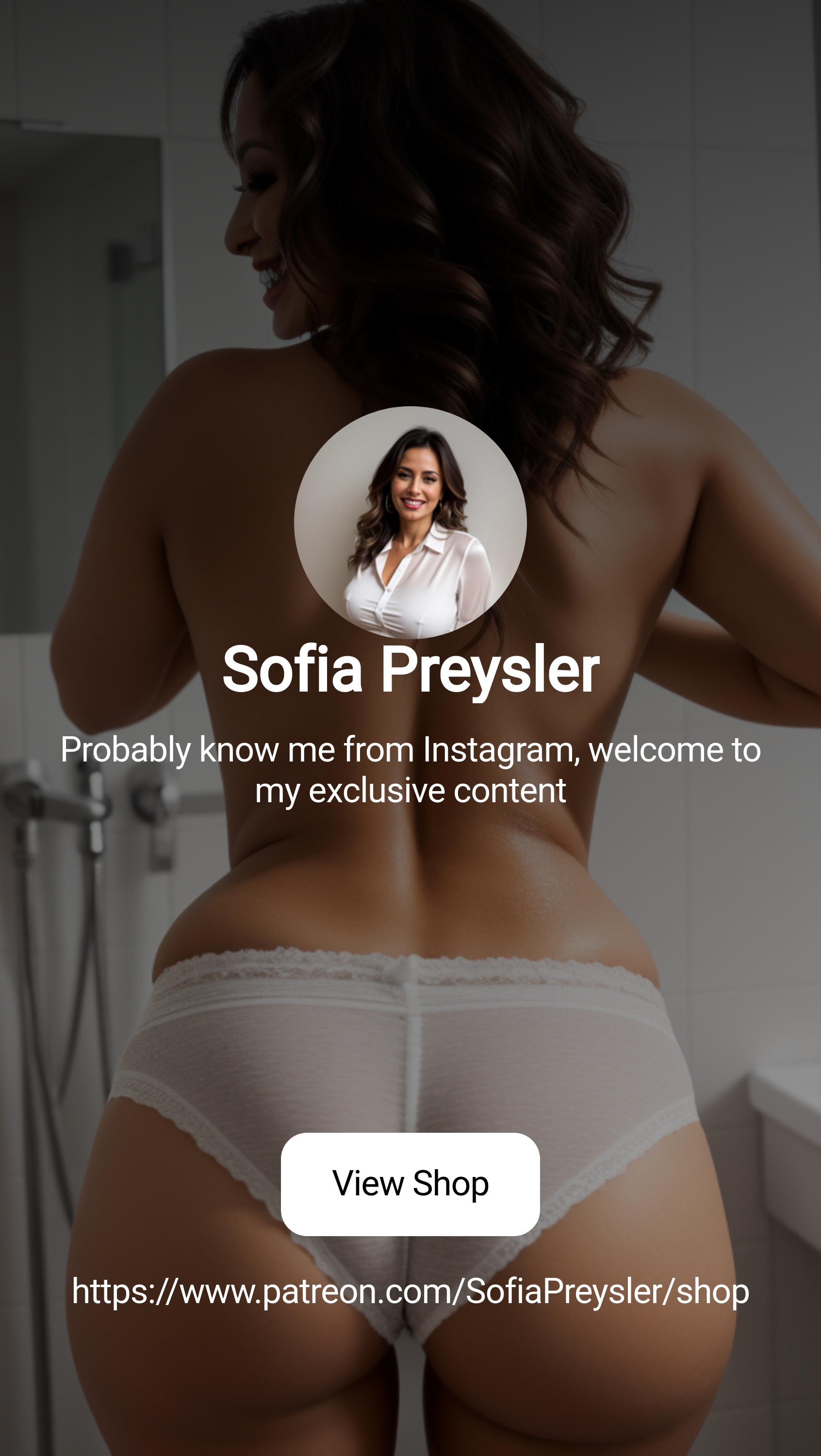 Sofia Preysler | Probably know me from Instagram, welcome to my exclusive  content | Patreon